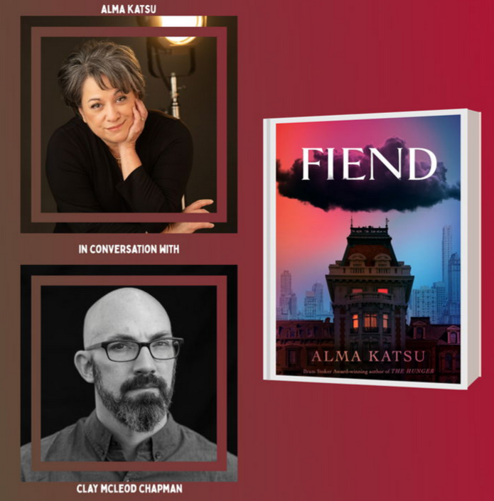 Alma Kutsa (FIEND) with Clay McLeod Chapman