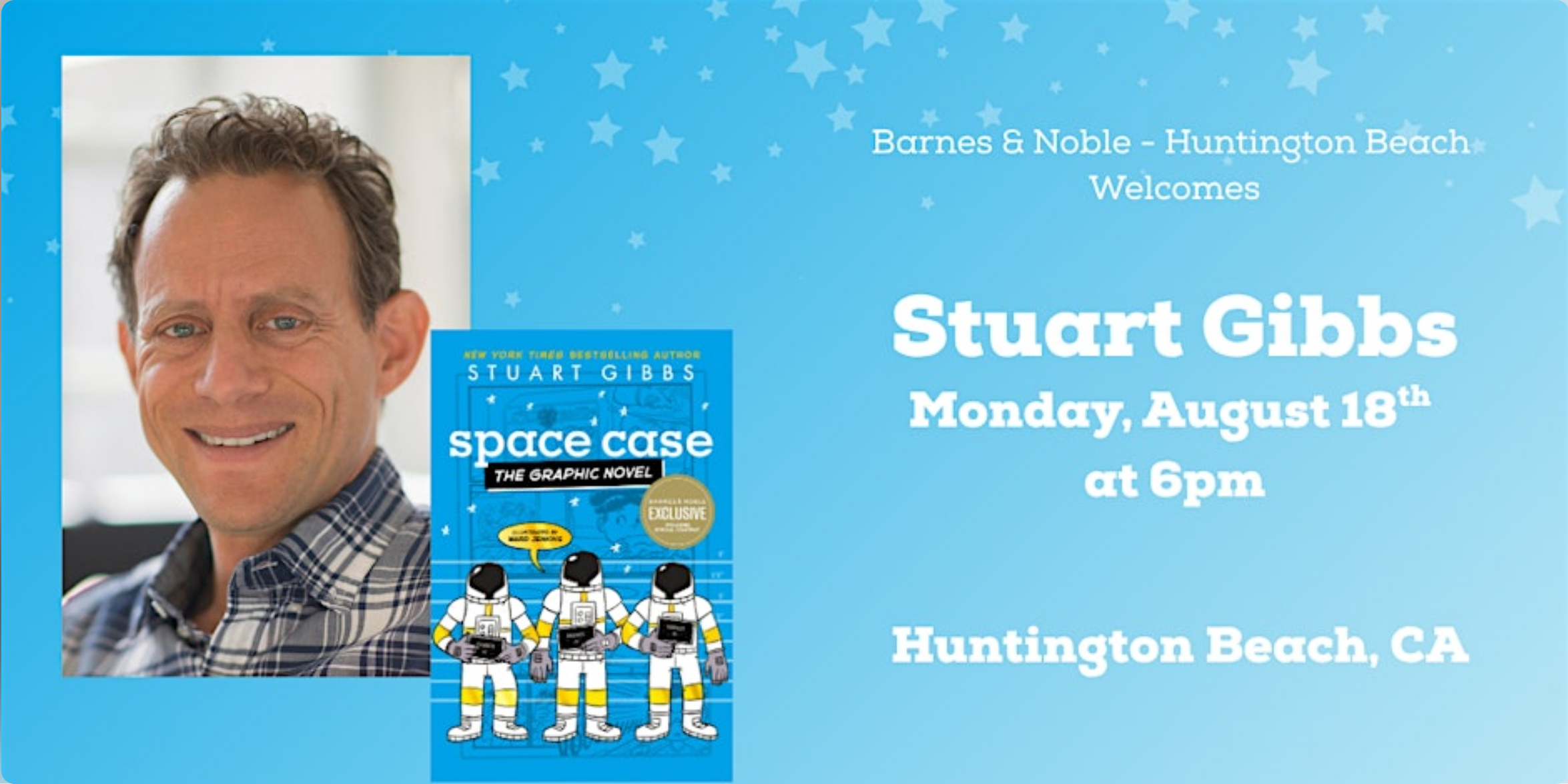 Stuart Gibbs (Space Case The Graphic Novel)
