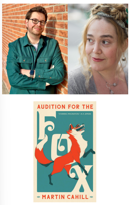 Martin Cahill (AUDITION FOR THE FOX) launch with C.S.E. Cooney