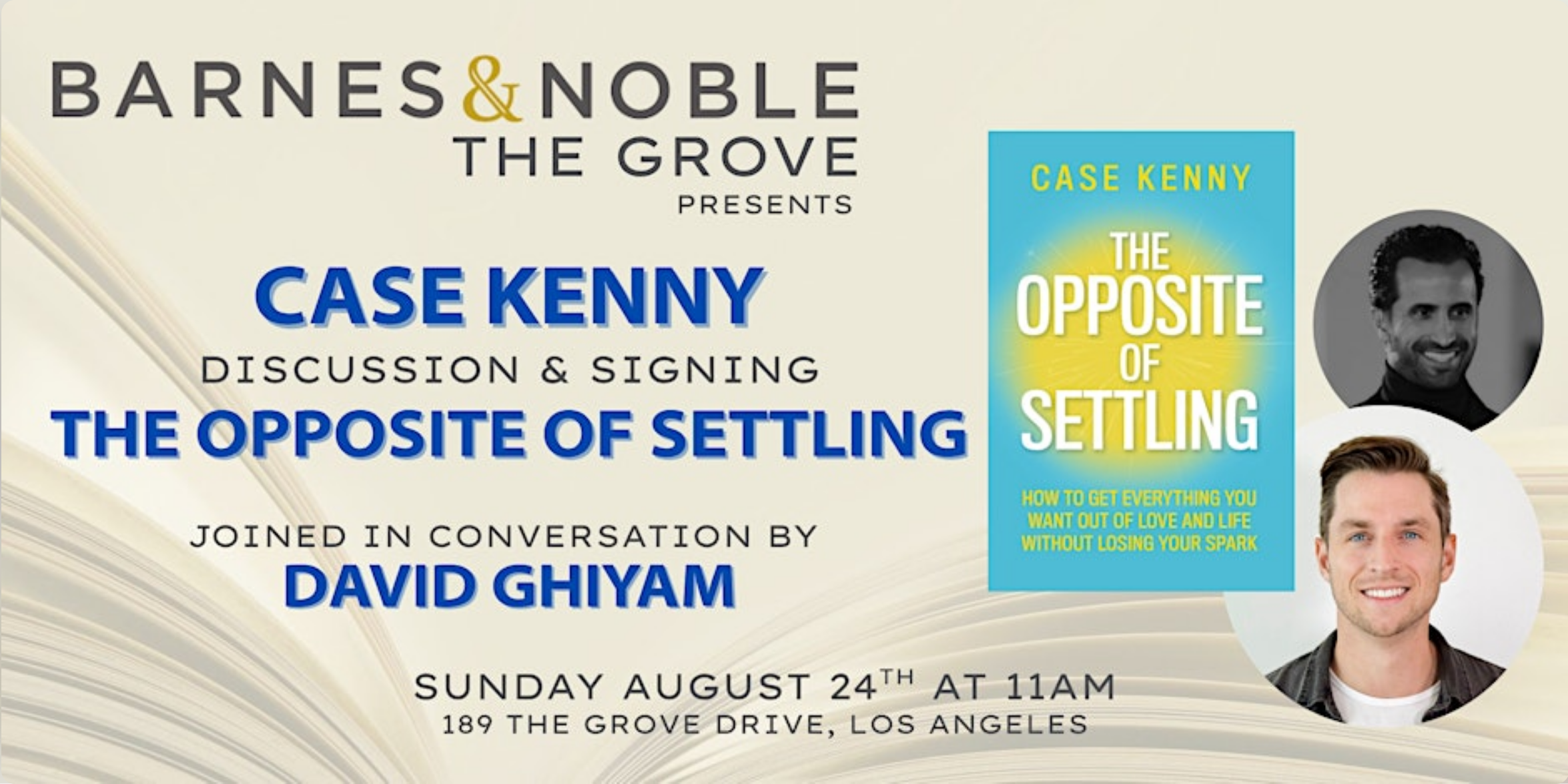 Case Kenny (THE OPPOSITE OF SETTLING) with David Ghiyam
