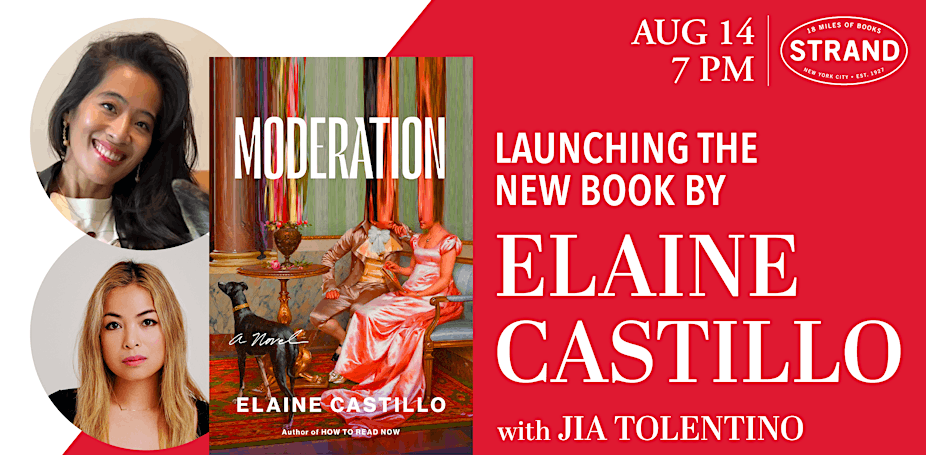 Elaine Castillo (MODERATION) launch with Jia Tolentino