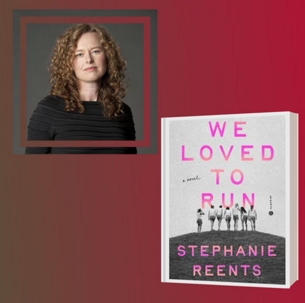 Stephanie Reents (WE LOVED TO RUN) with Linda Flanagan