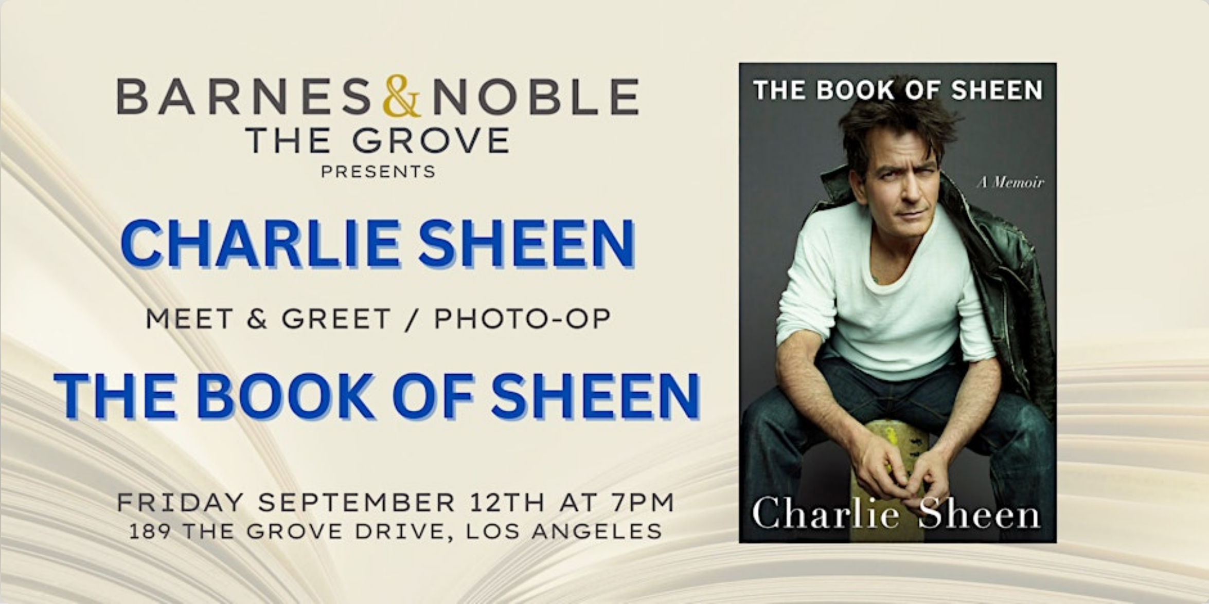Charlie Sheen (THE BOOK OF SHEEN)