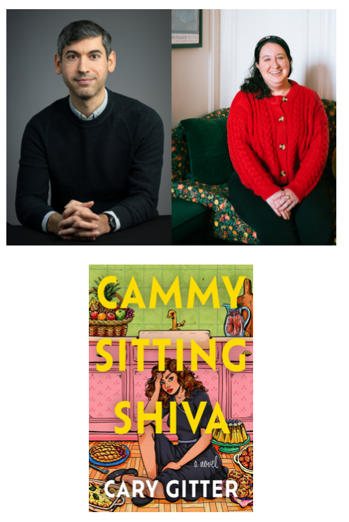 Cary Gitter (CAMMY SITTING SHIVA) with Amy Feltman