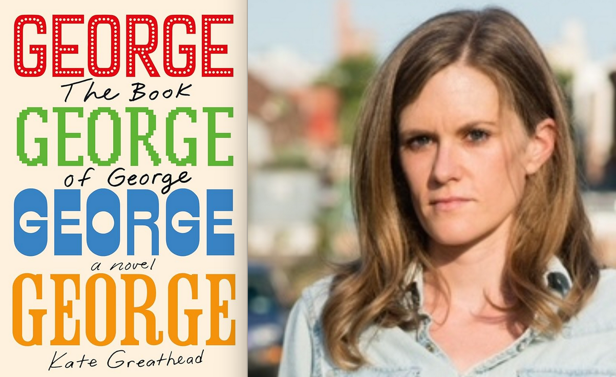 Kate Greathead (THE BOOK OF GEORGE) with Akhil Sharma