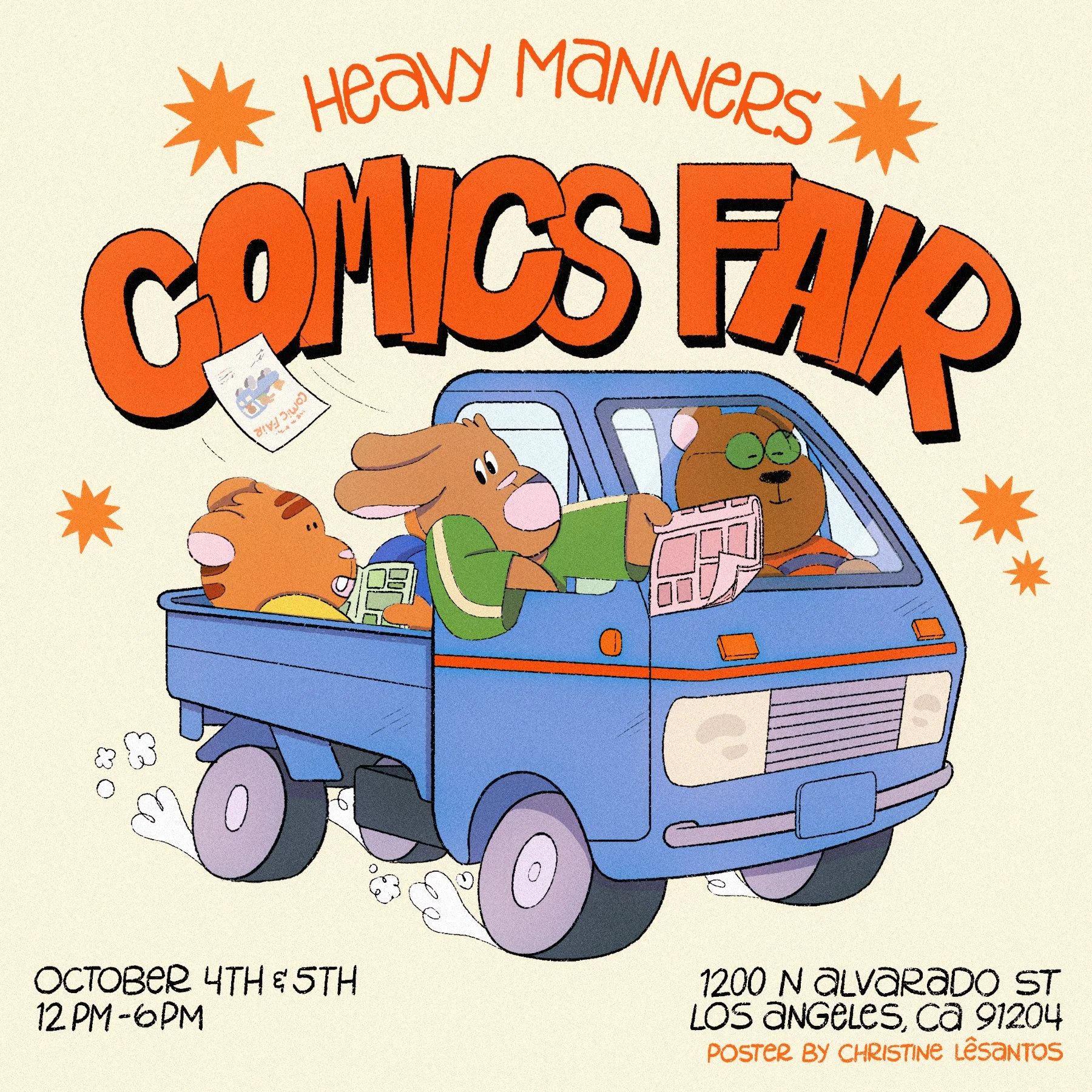 Heavy Manners Comics Fair