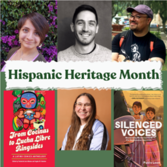 Latinx Comix Panel featuring Angela M. Sánchez, Pablo Leon, and Diego Salazar Castro Moderated by Jen Hurler