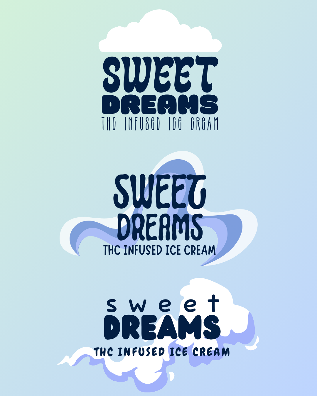 'Sweet Dreams' logo concepting
