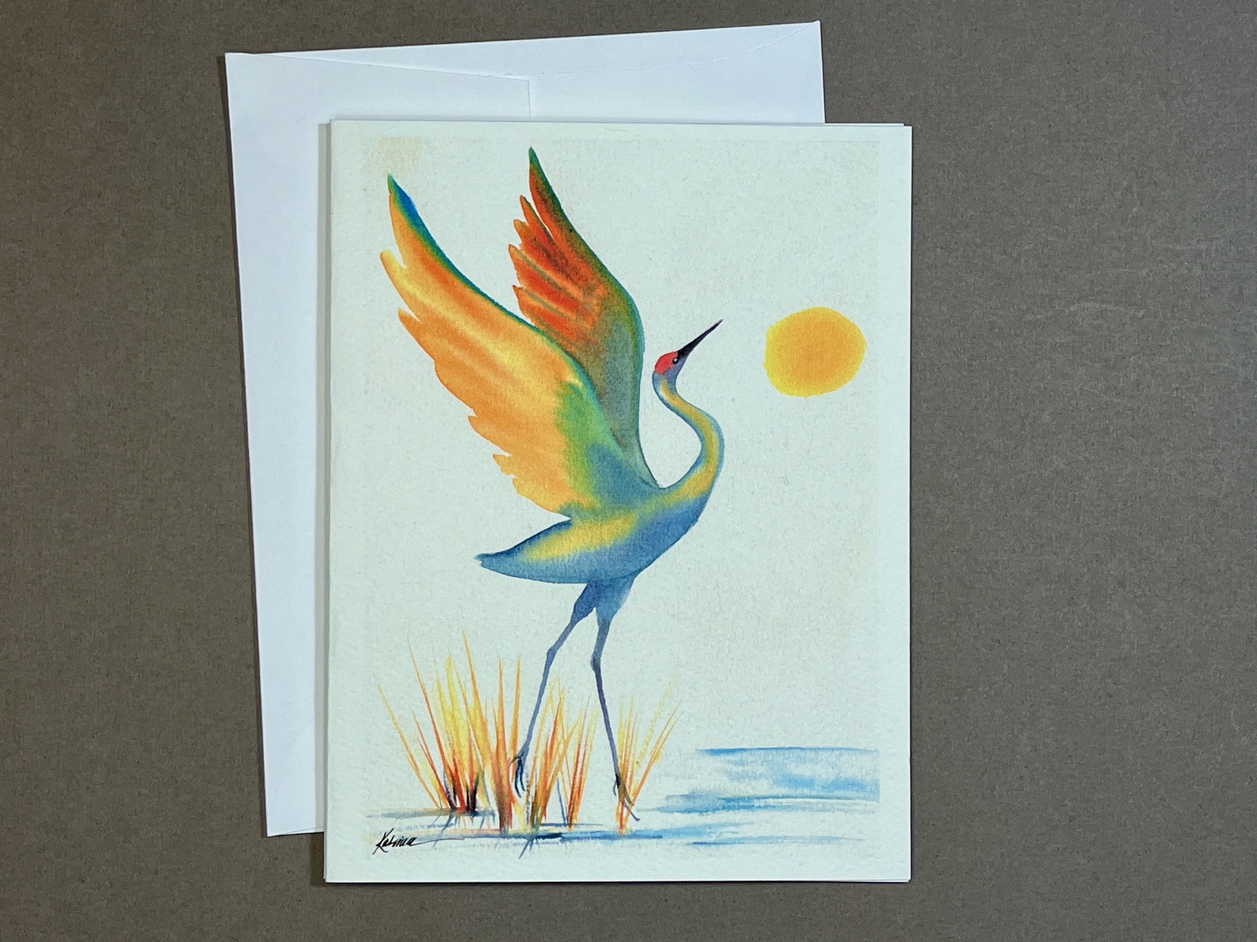 Katrina's-Cards-Sandhill-Crane-Sundance-A2-notecard.jpeg