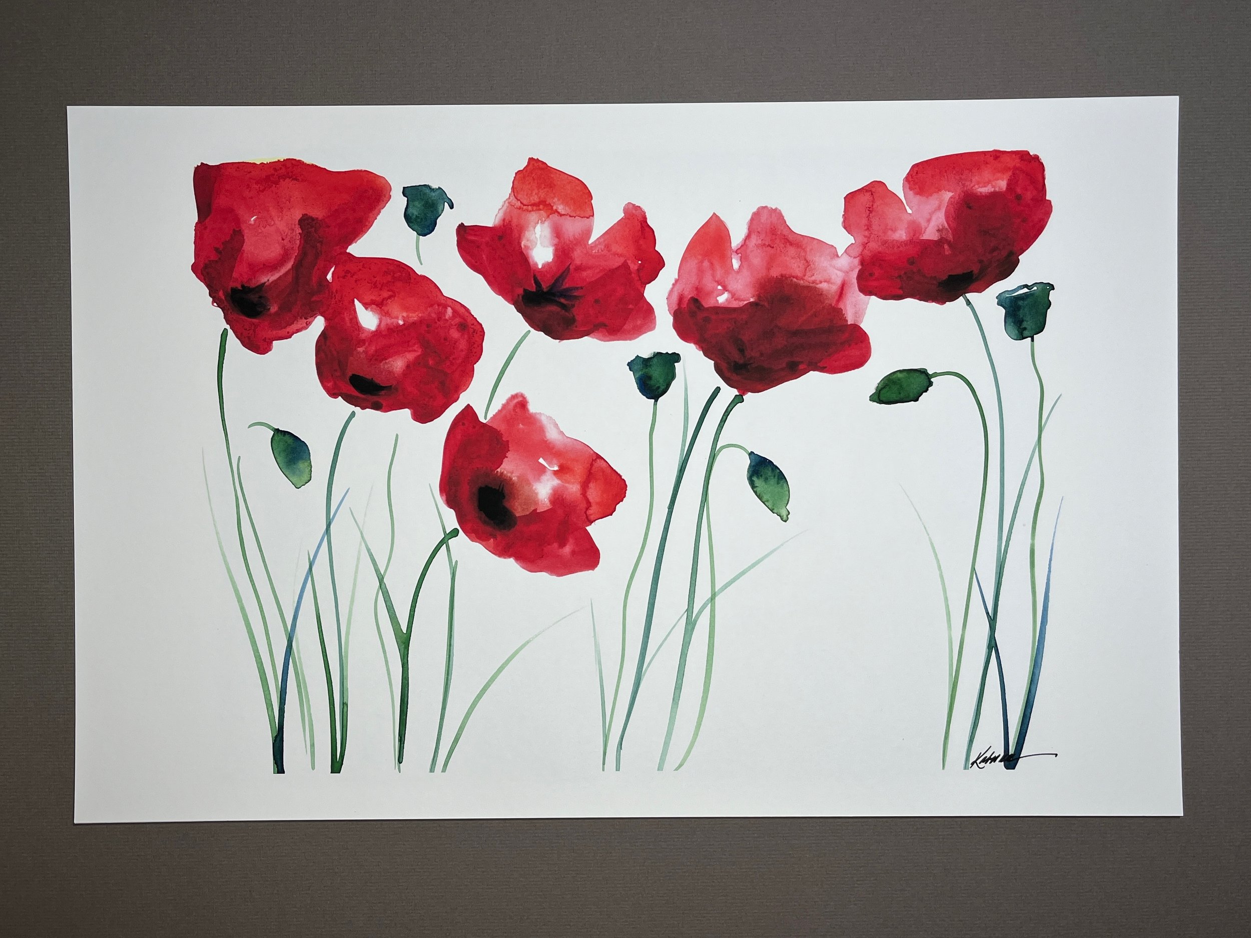 Splash of Poppies