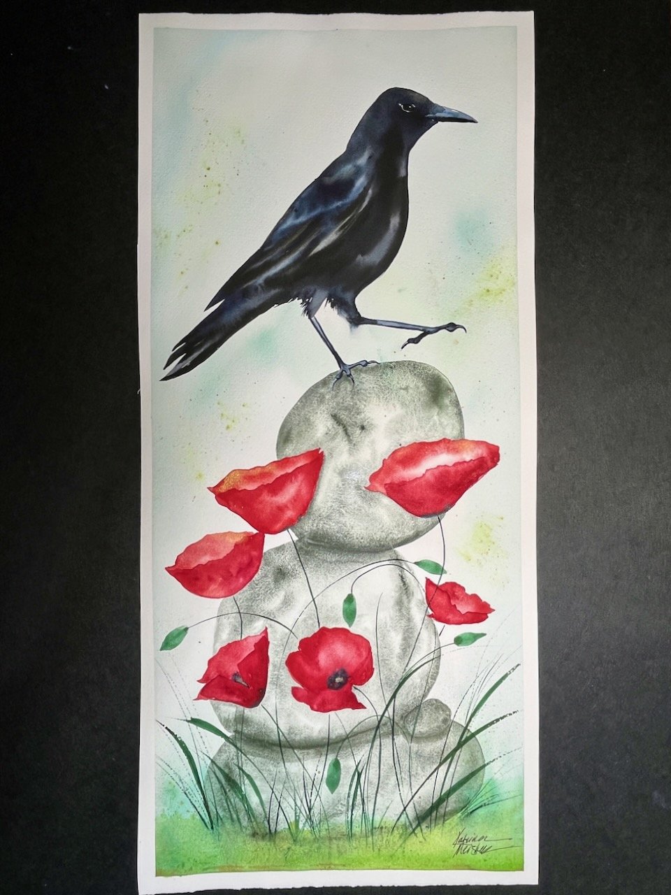 Katrina-Meister-Crow-Cairn-Poppies-Watercolor-Painting.jpeg