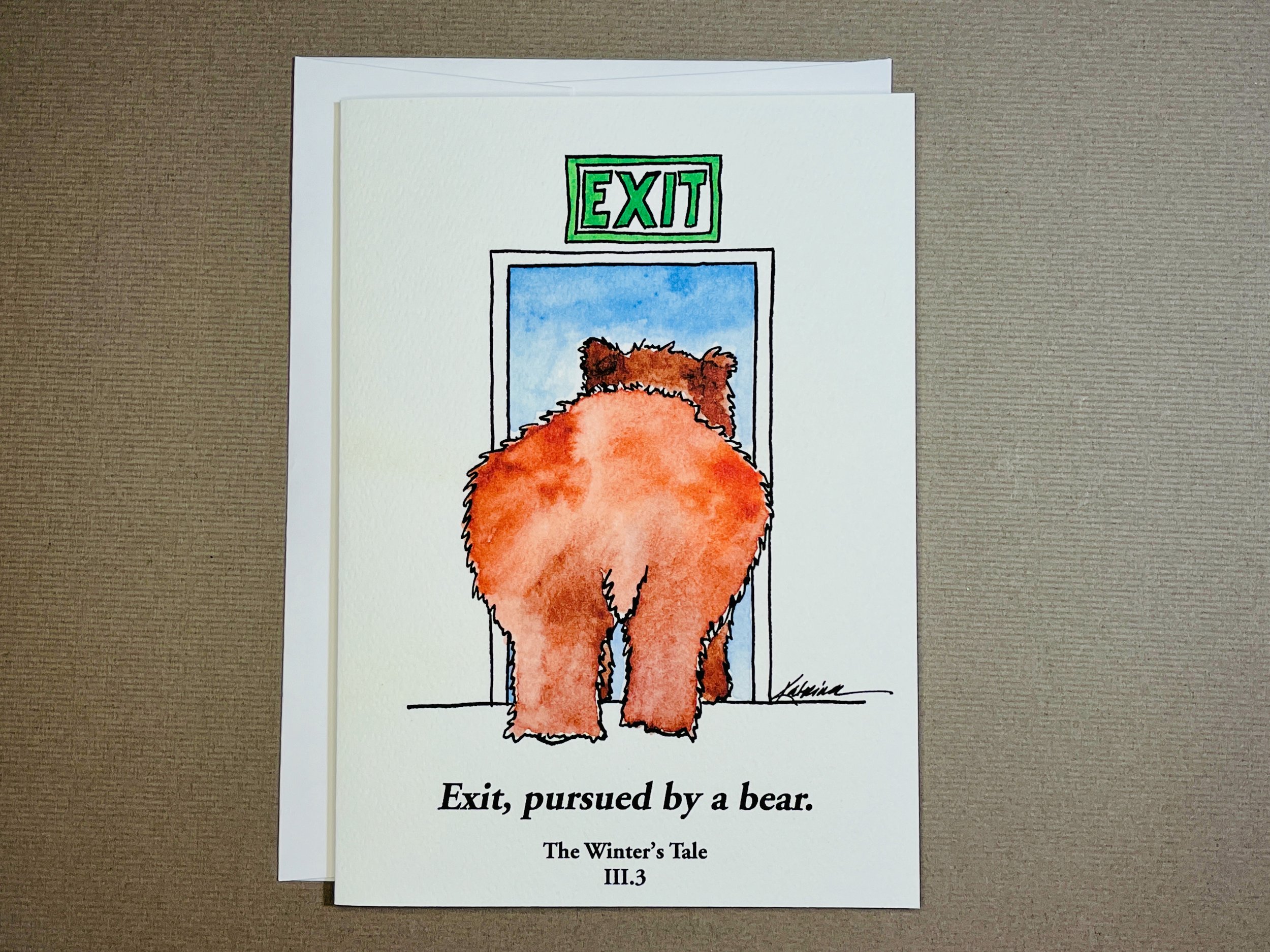 Katrina's-Cards-Exit-Pursued-Bear-Shakespeare-Quote-Winter's-Tale-A7-notecard.jpeg