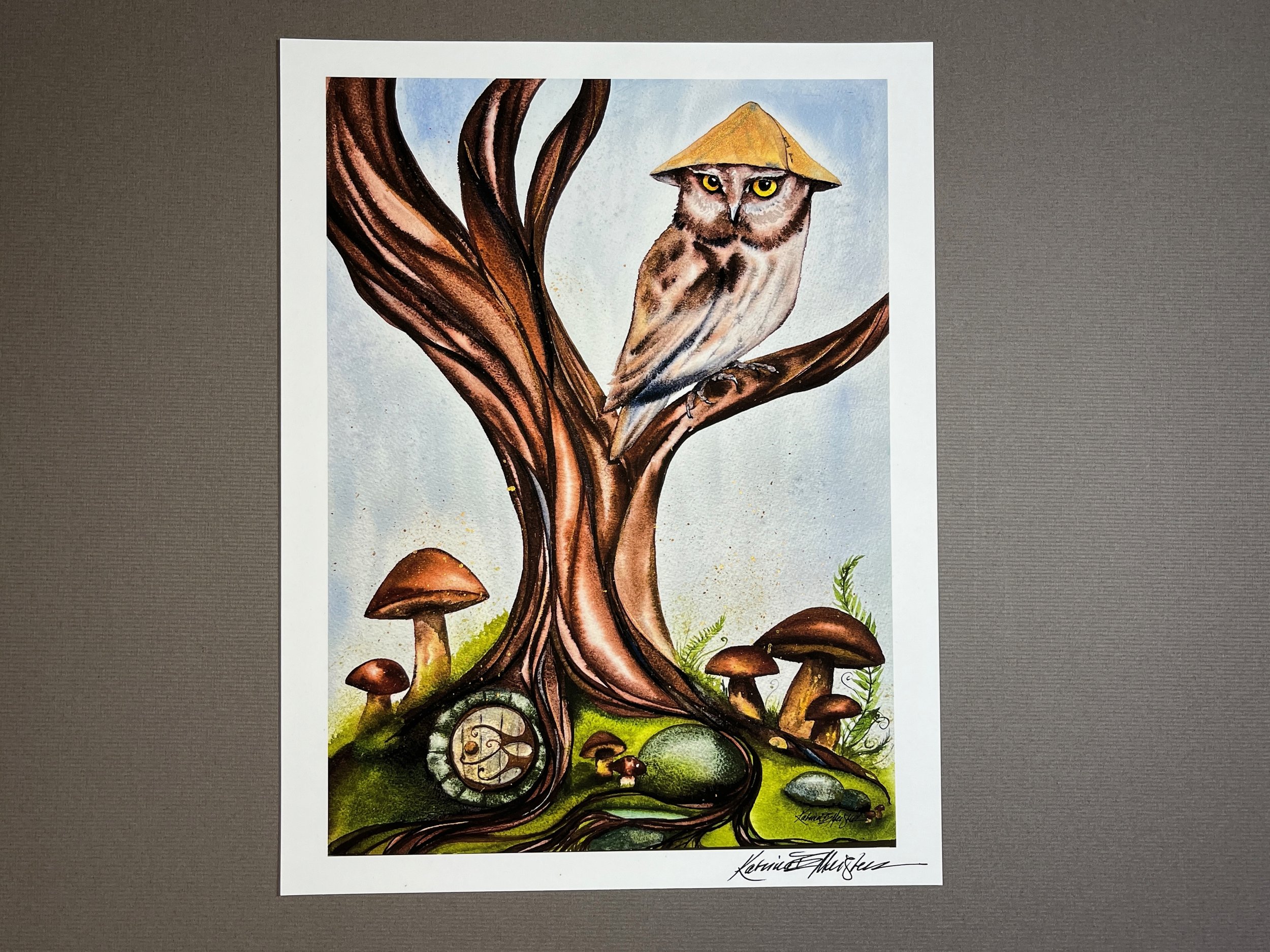 Whiskered Owl