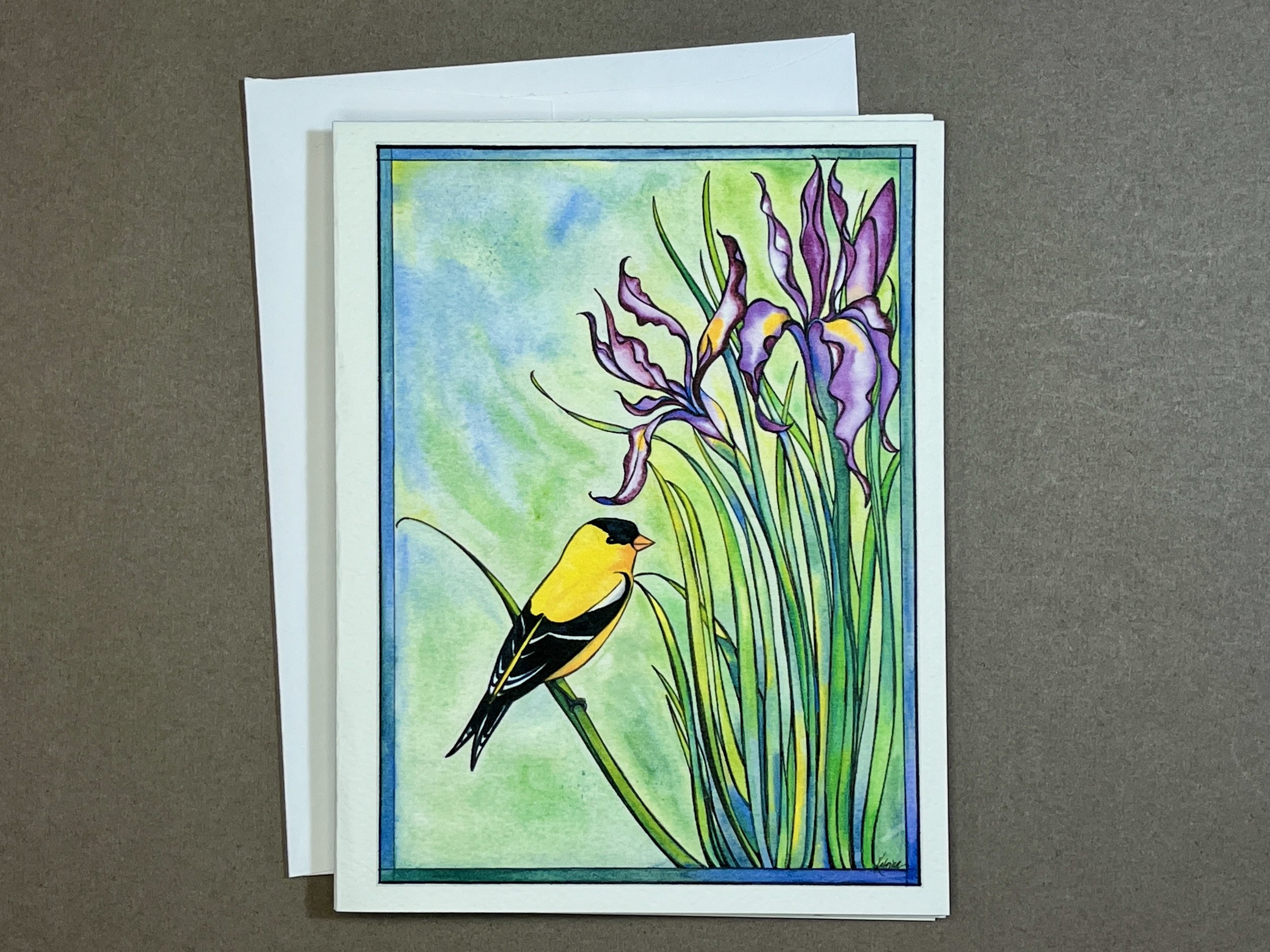 Katrina's-Cards-Wild-Iris-Goldfinch-A2-notecard.jpeg