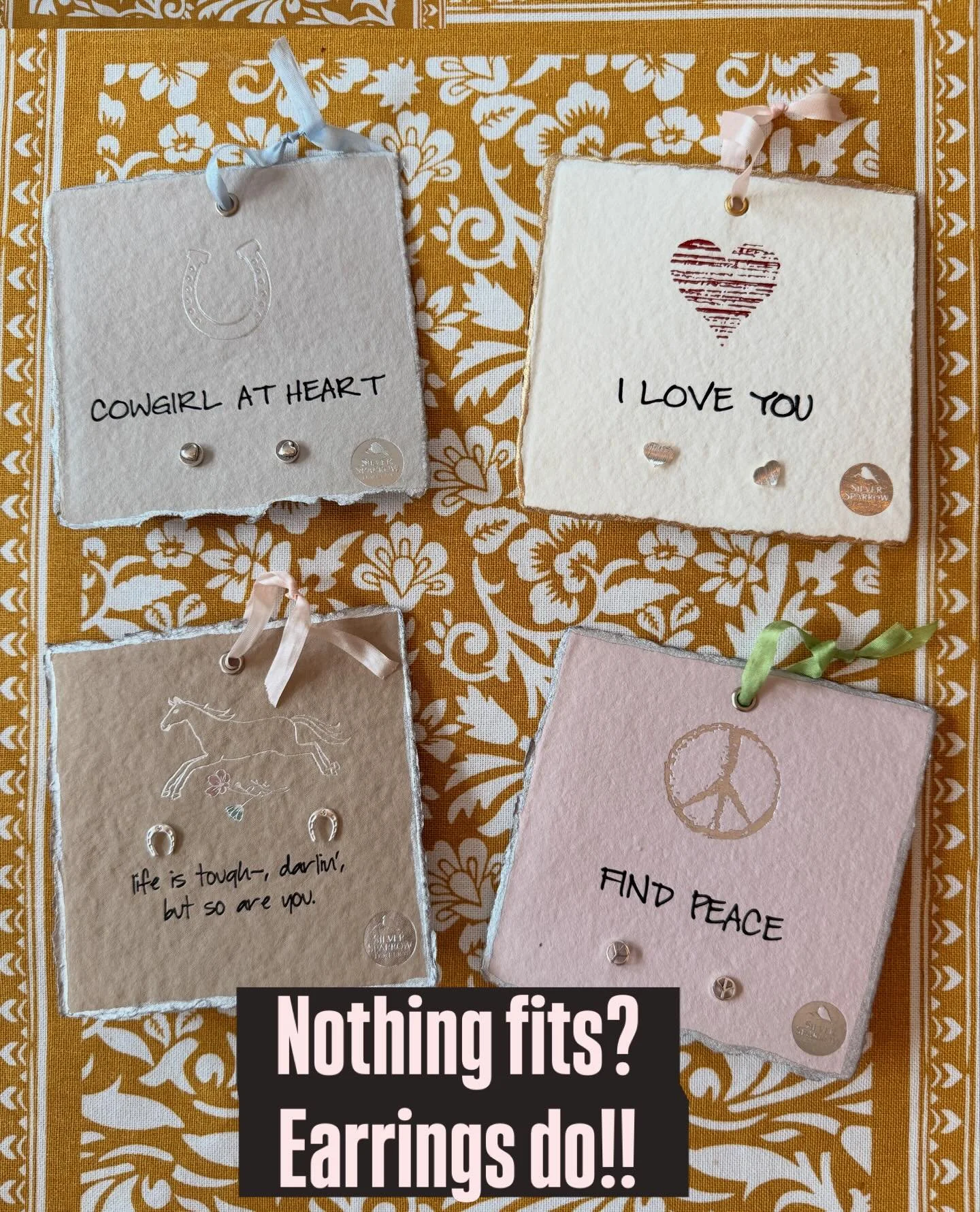 Because let&rsquo;s be honest&hellip; not everything in our closet is cooperating right now.

But earrings? They always show up.

They&rsquo;re the easiest way to pull a look together&mdash;especially in that in-between season where it&rsquo;s too wa