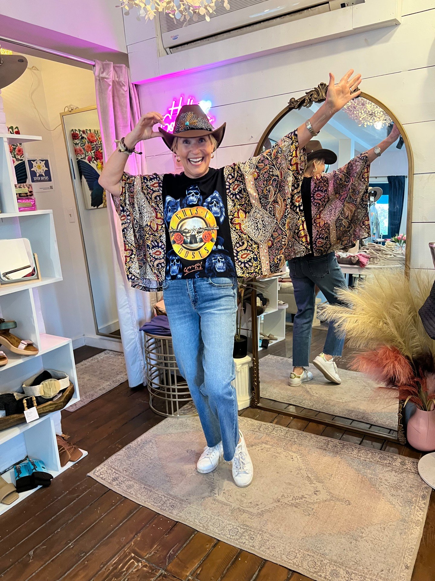 Just in: the Shannon Passero Upcycled Band Collection 🎸🤘

Vintage band tees + deconstructed denim, reimagined into one-of-a-kind pieces you won't find on anyone else. We're talking Guns N' Roses. Red Hot Chili Peppers. Fleetwood Mac. Prince's Purpl