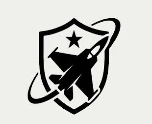 Aerospace and Defense business sector icon used for manufacturing valuation and government contractor sales.