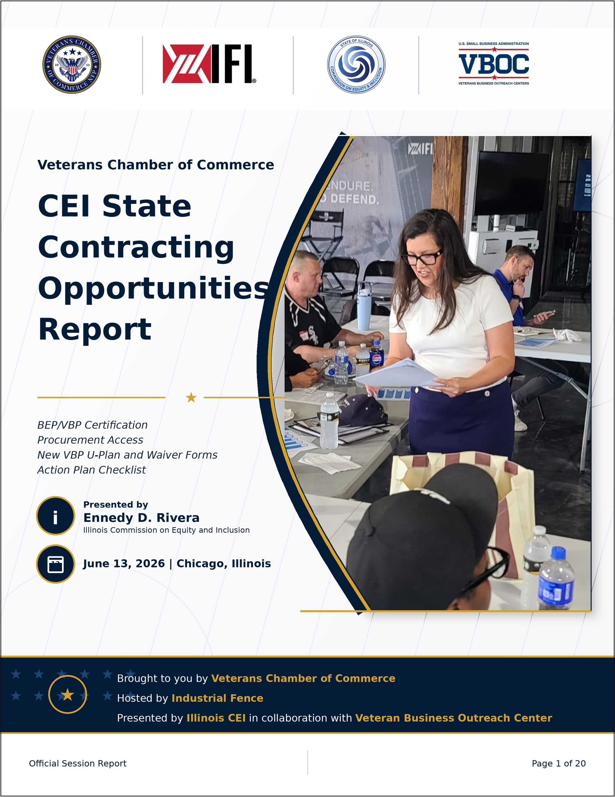 CEI State Contracting Opportunities Report