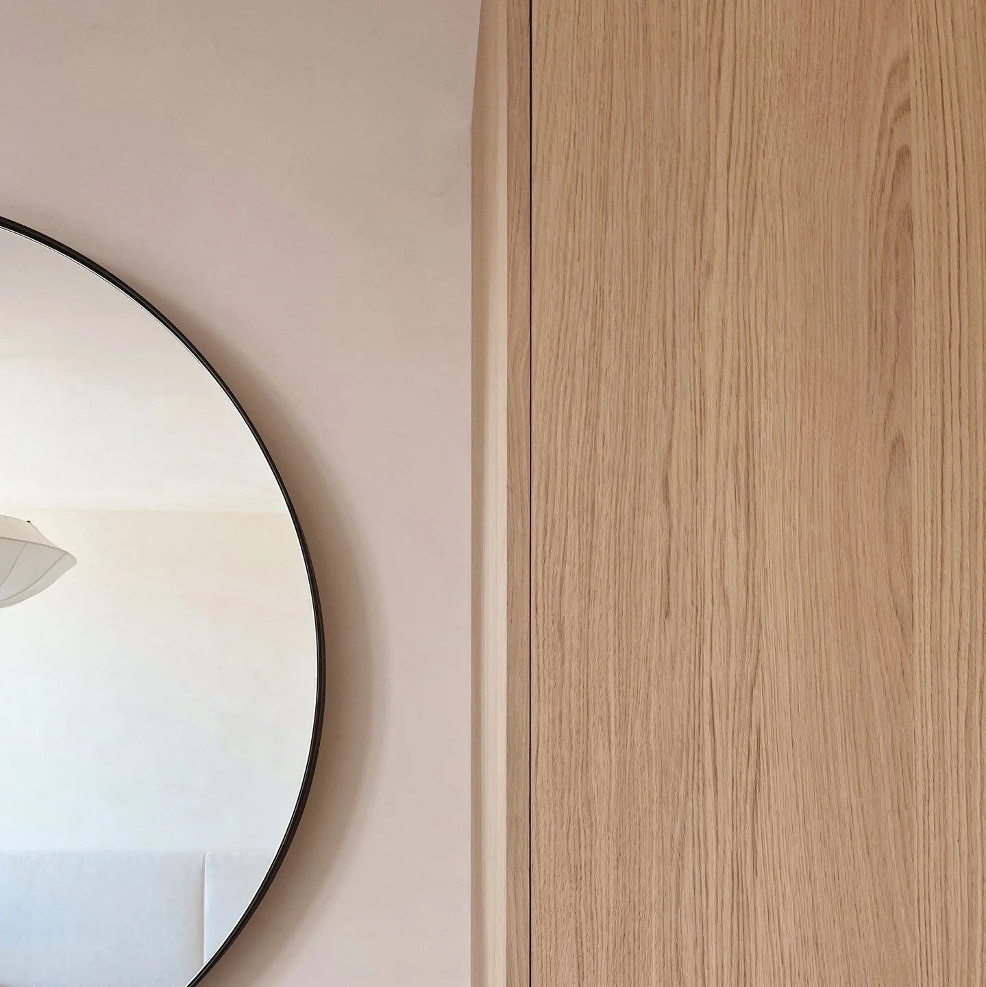 // BEHIND THE SCENES - custom millwork, marble, roman clay, silk, mohair &amp; custom upholstery come together in the primary bedroom at our forest hills penthouse - this is quiet luxury &amp; we absolutely love how it is coming together - design by 