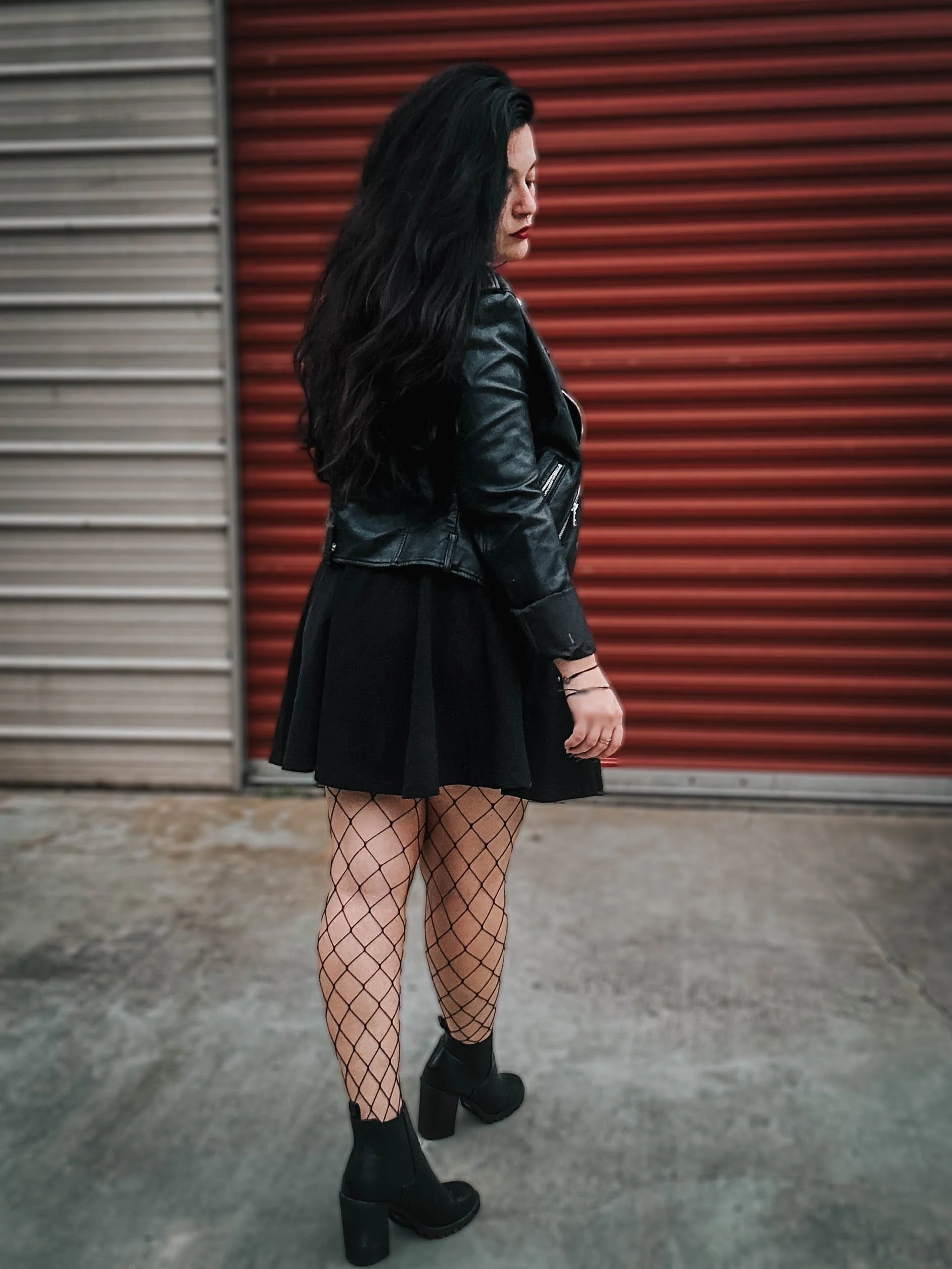 Slaying the Day: My Edgy OOTD with a Baby Doll Twist