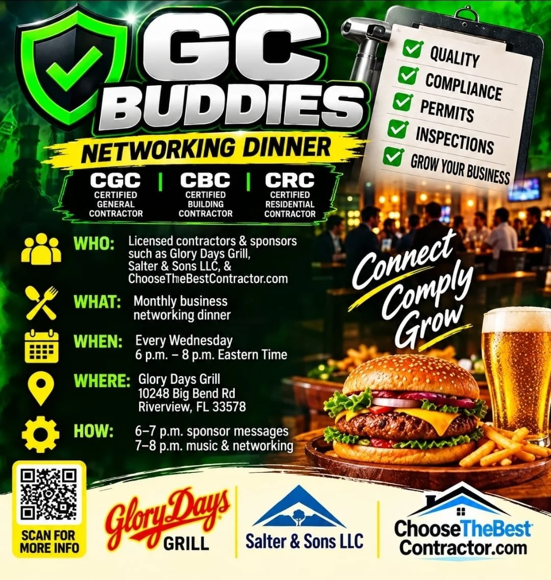 GC Buddies – General Contractor Networking Dinner