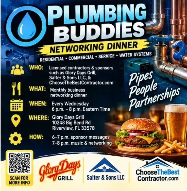 Plumbing Buddies – Plumbing Contractor Business Networking Dinner