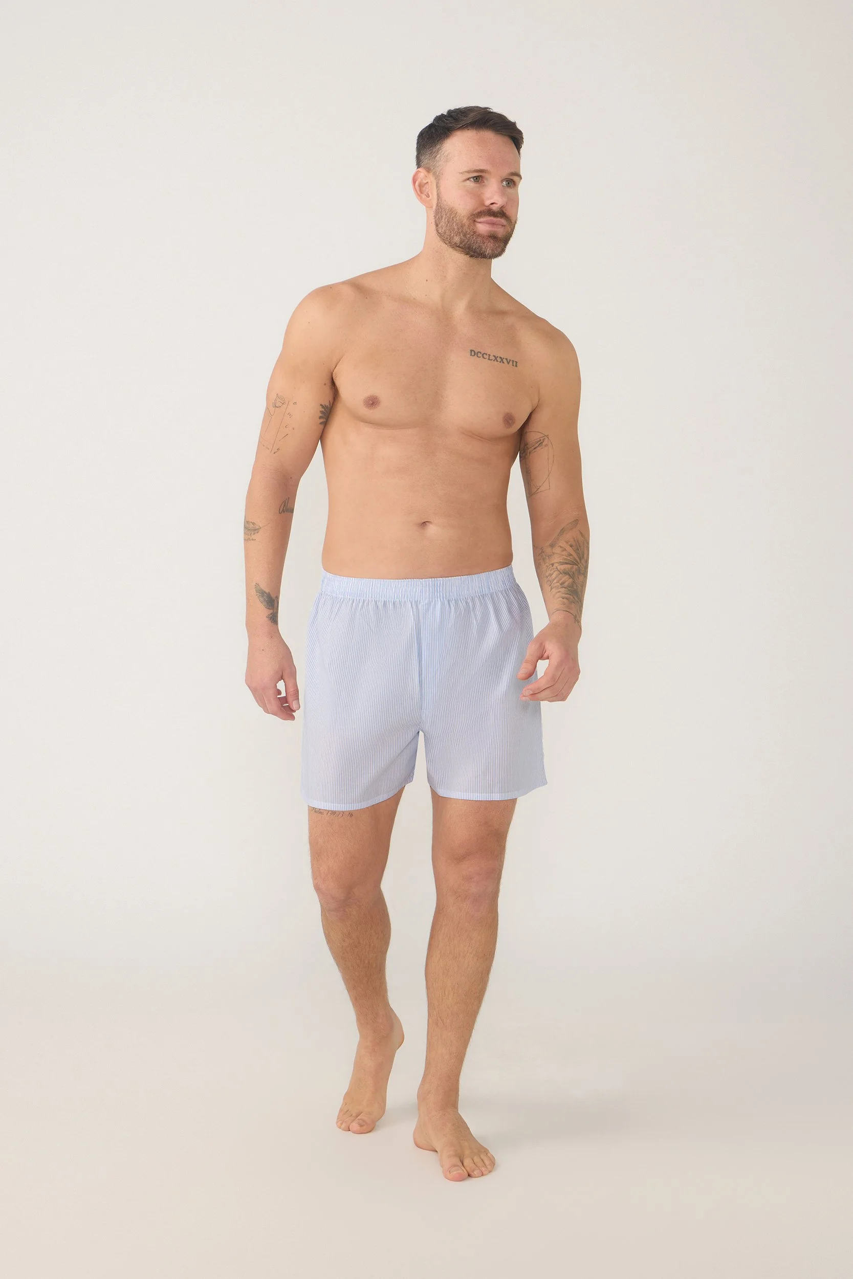 Cotton 2-Pack Check Boxer Shorts