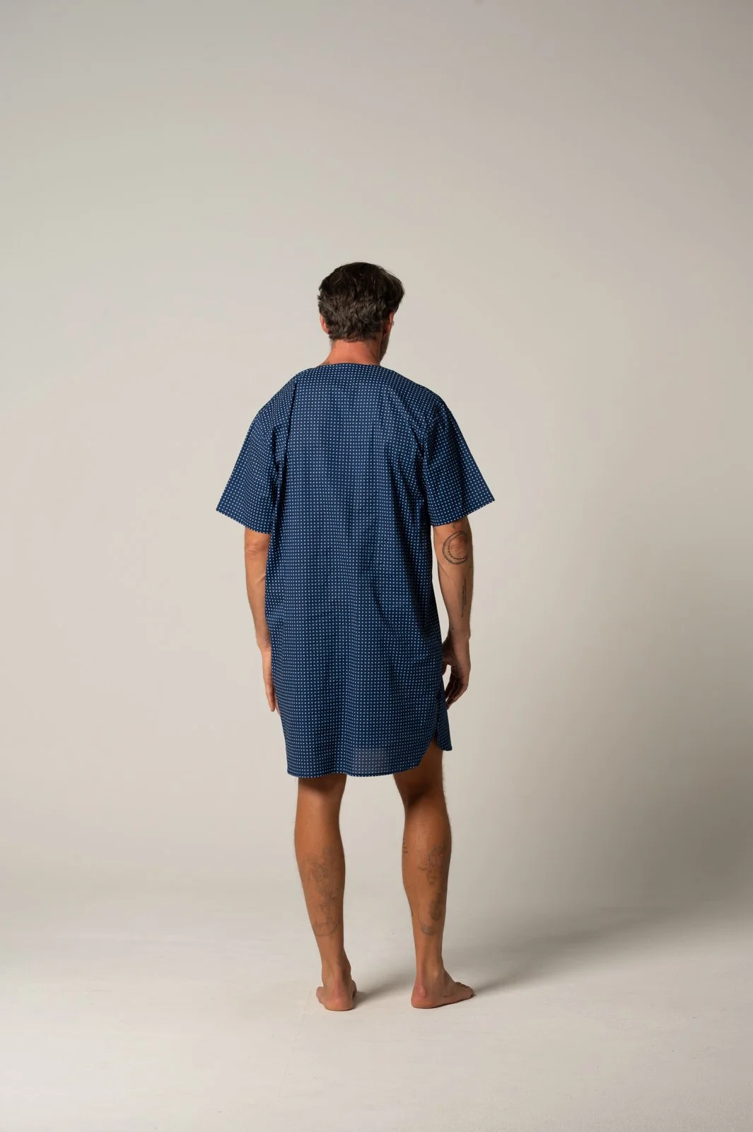 Contare_C165000UNA_Ultra Navy Short Sleeve Nightshirt-3.jpg