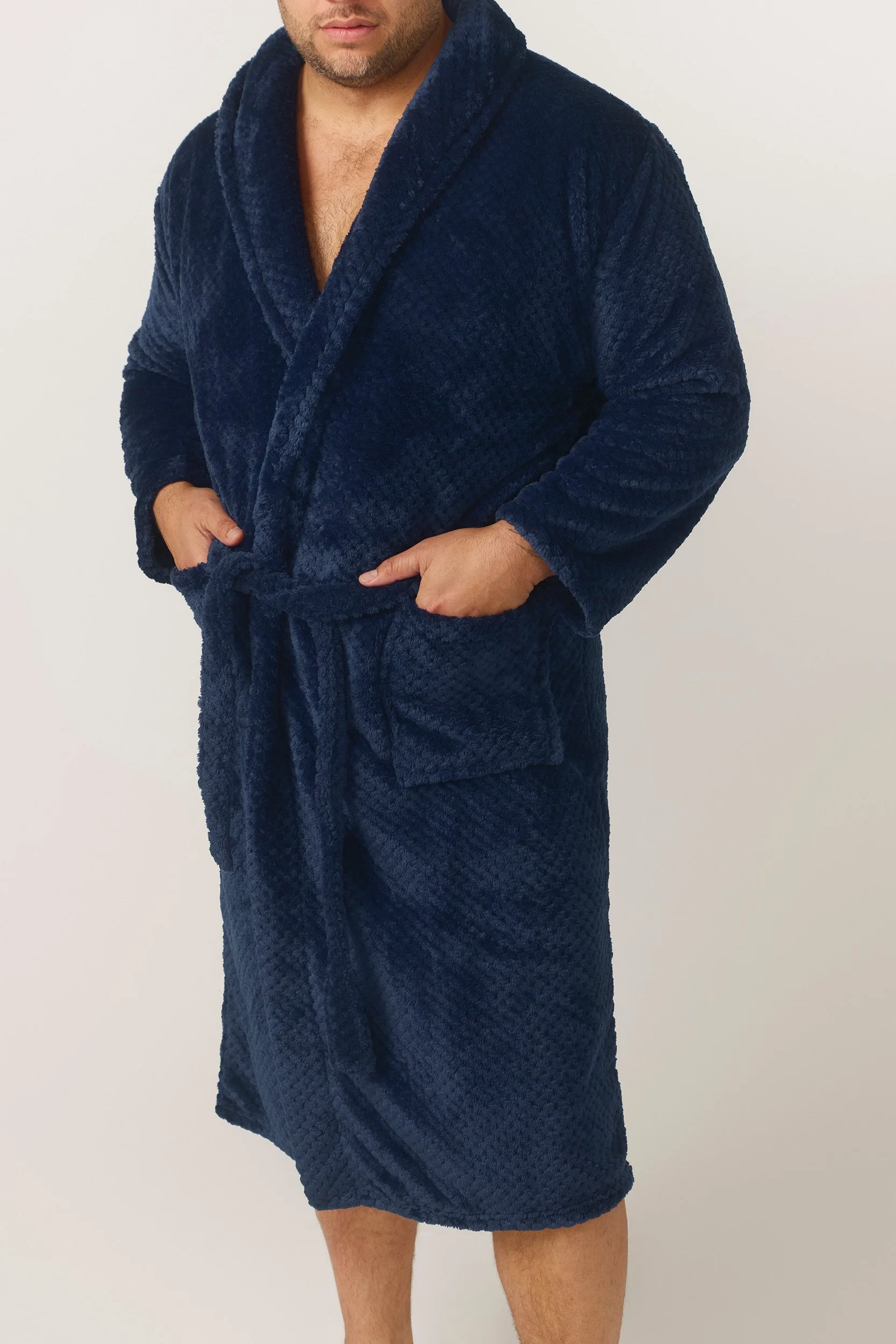 Contare Country_A724050_Jacquard Fleece Gown_Indigo_BM-1.jpg