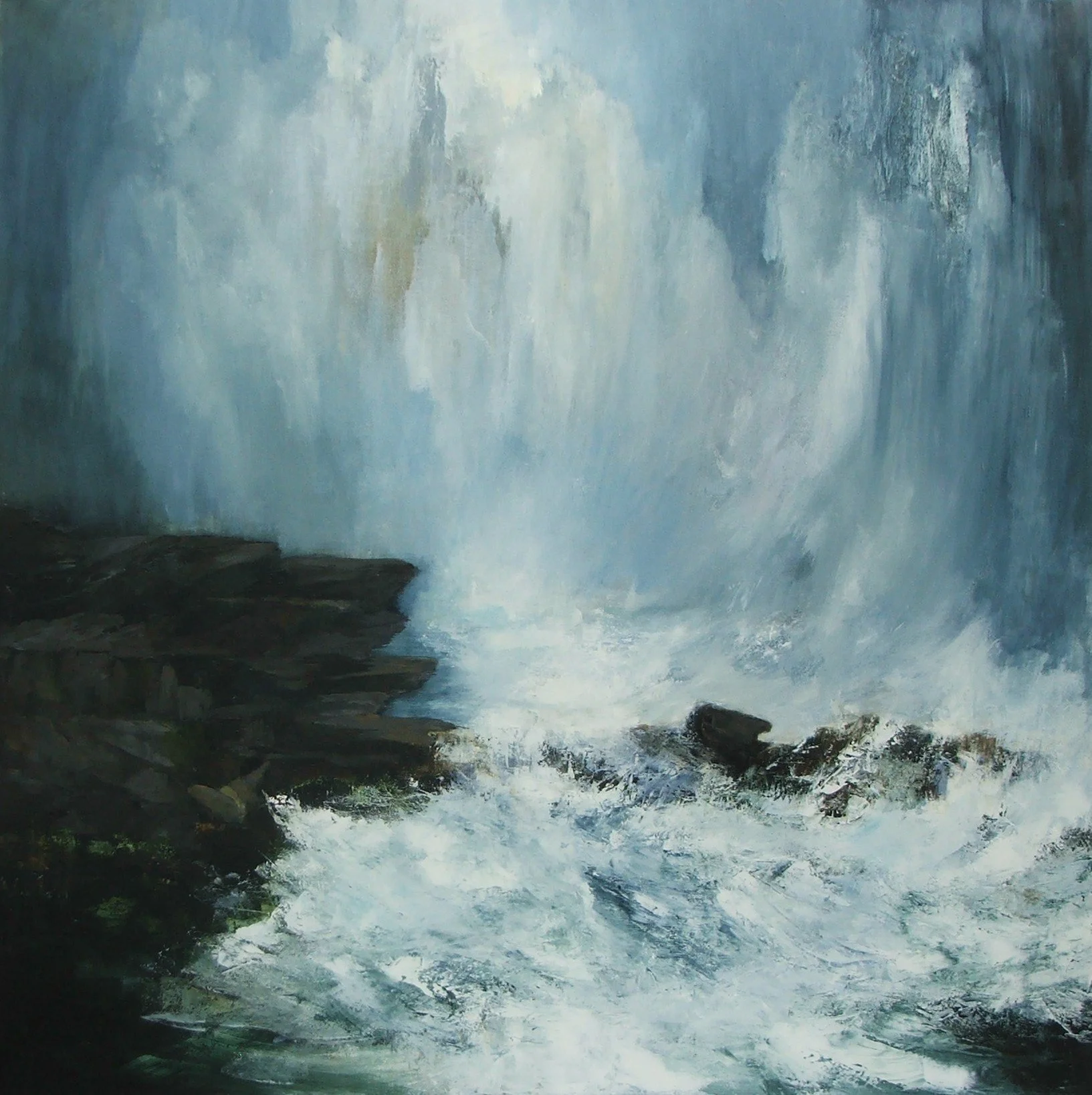August Seas  by Lydia Miller 101x101cms.JPG