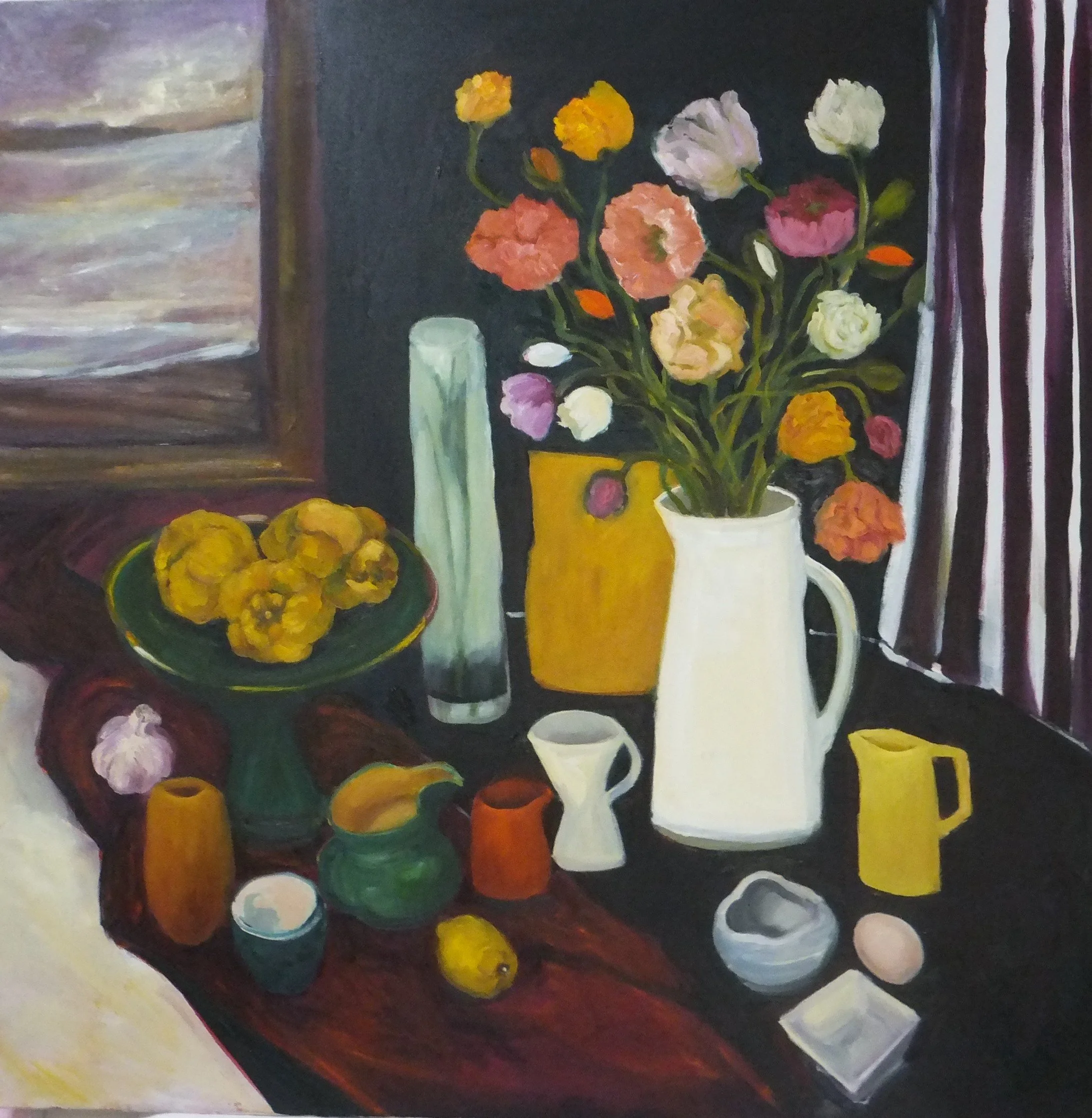 Poppies, Acrylic on Canvas, 2014