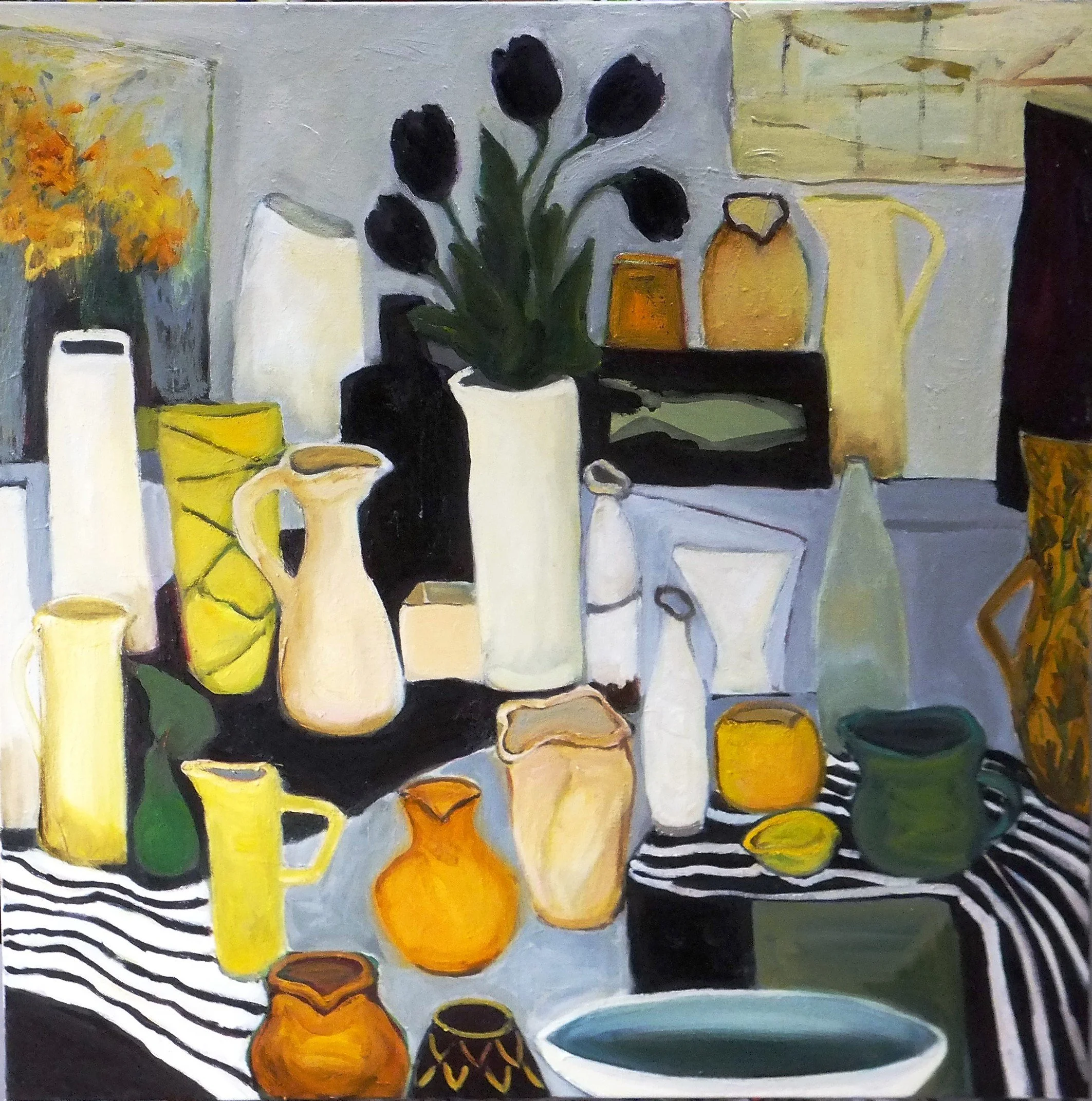 Vessels, Acrylic on Canvas, 2014