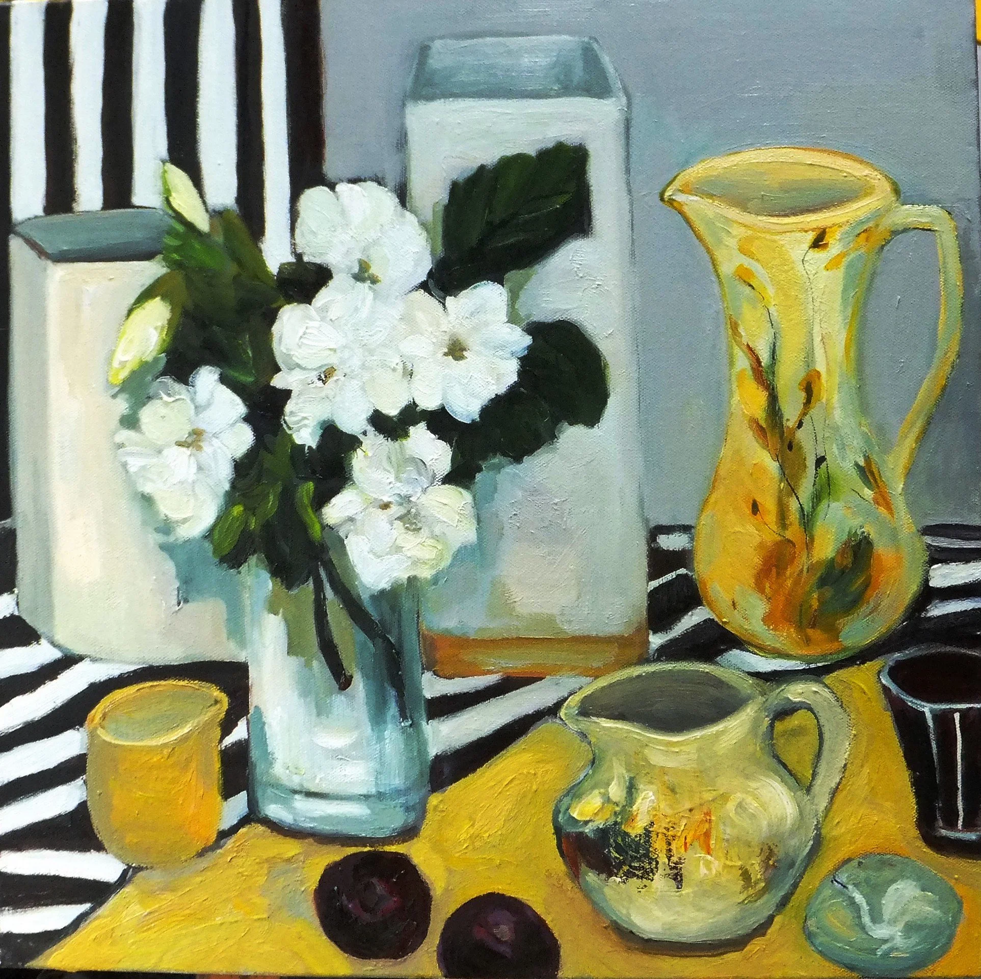 From Bruce's Garden, Acrylic on Canvas, 2014