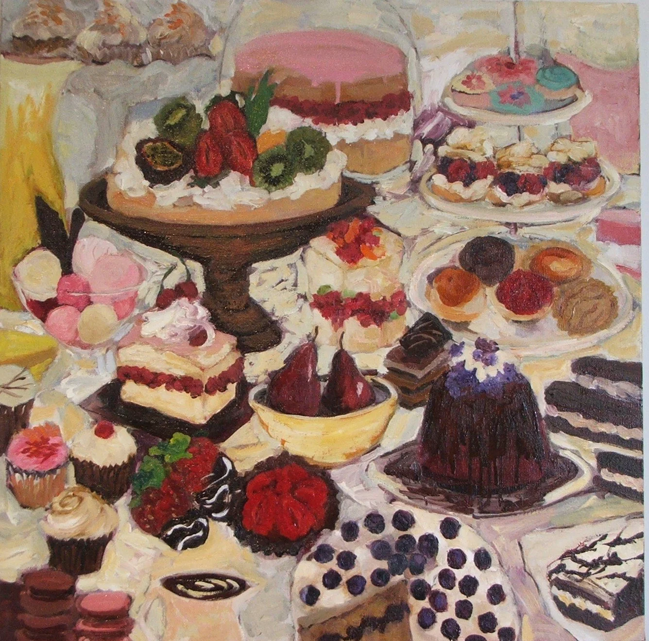 Forbidden sweets taste sweetest 60x60cms.JPG