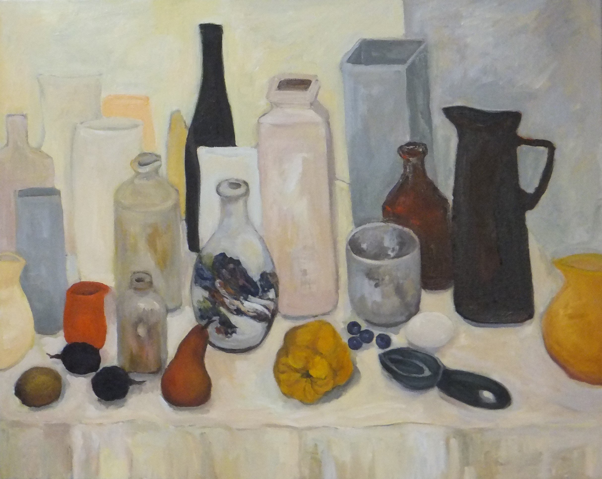 Vessels #2, Acrylic on Canvas, 2014