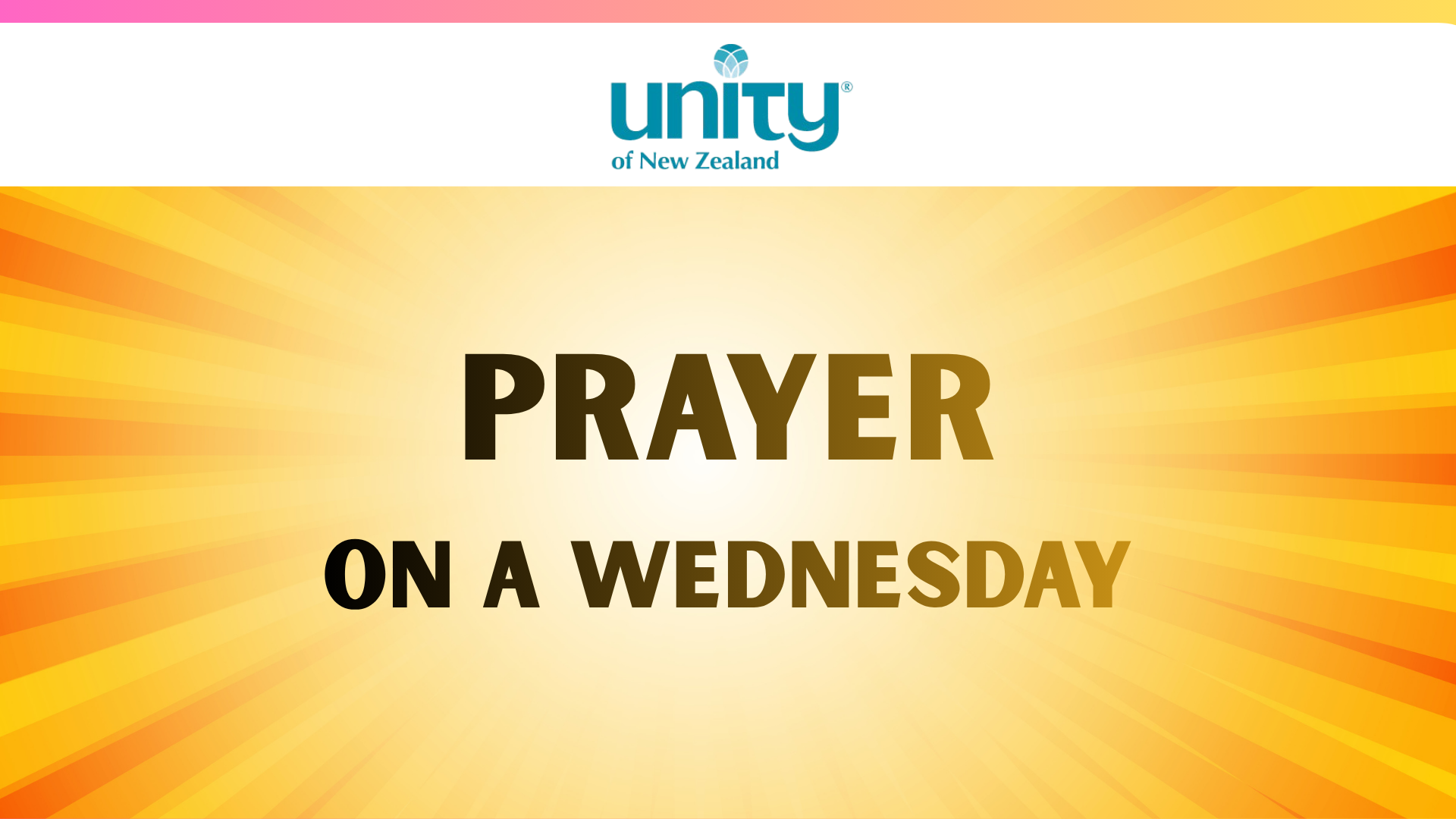 Prayer on Zoom for 30 mins: open prayer time