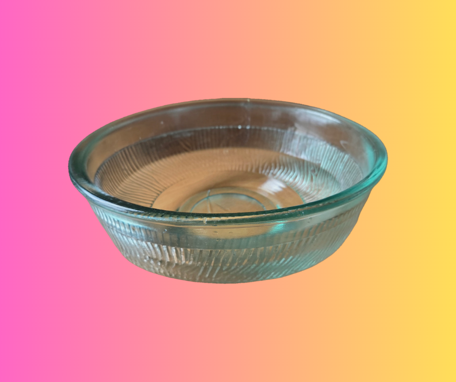 Burning bowl and white stone