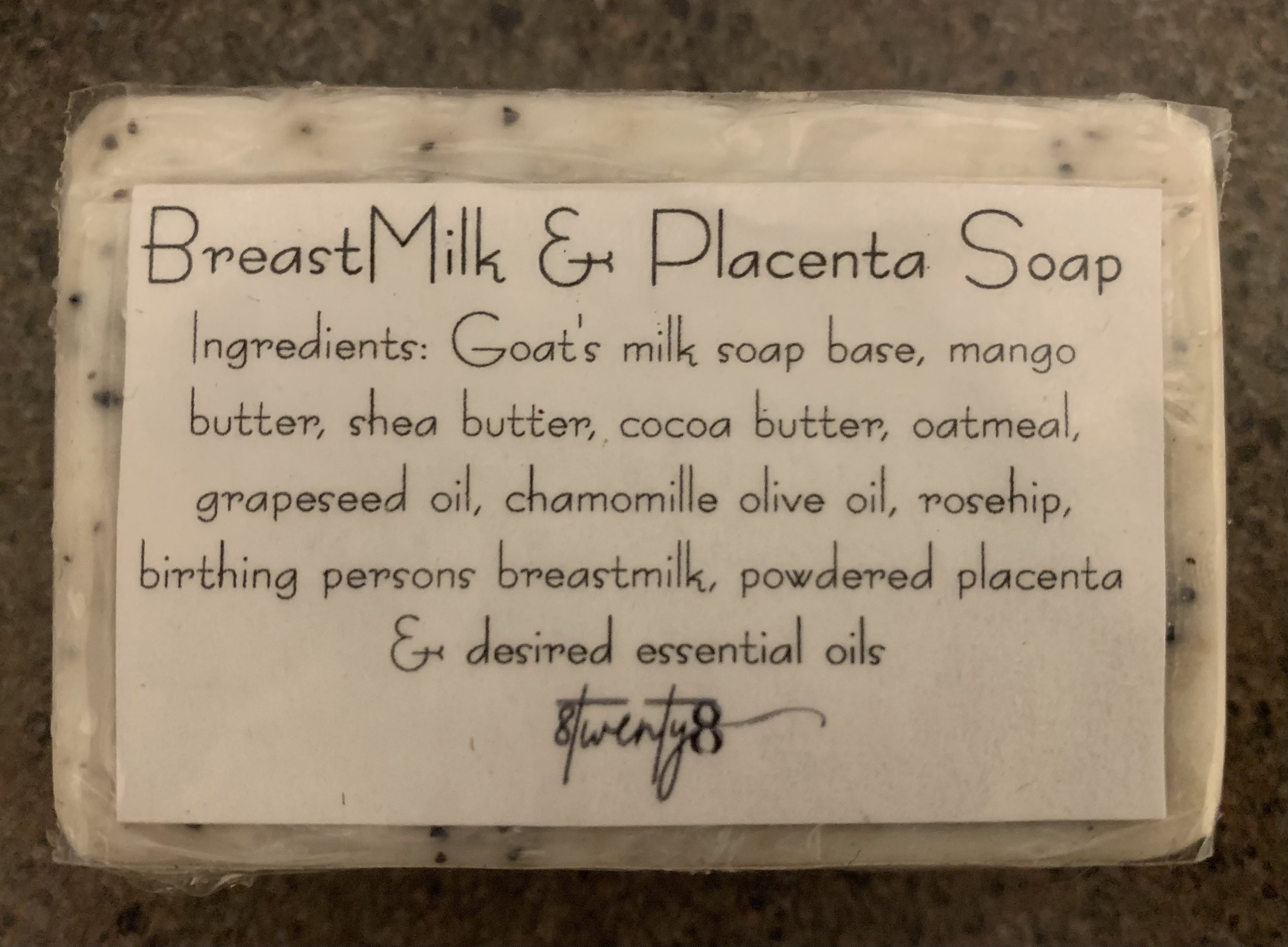 Breast Milk & Placenta Soap (1)
