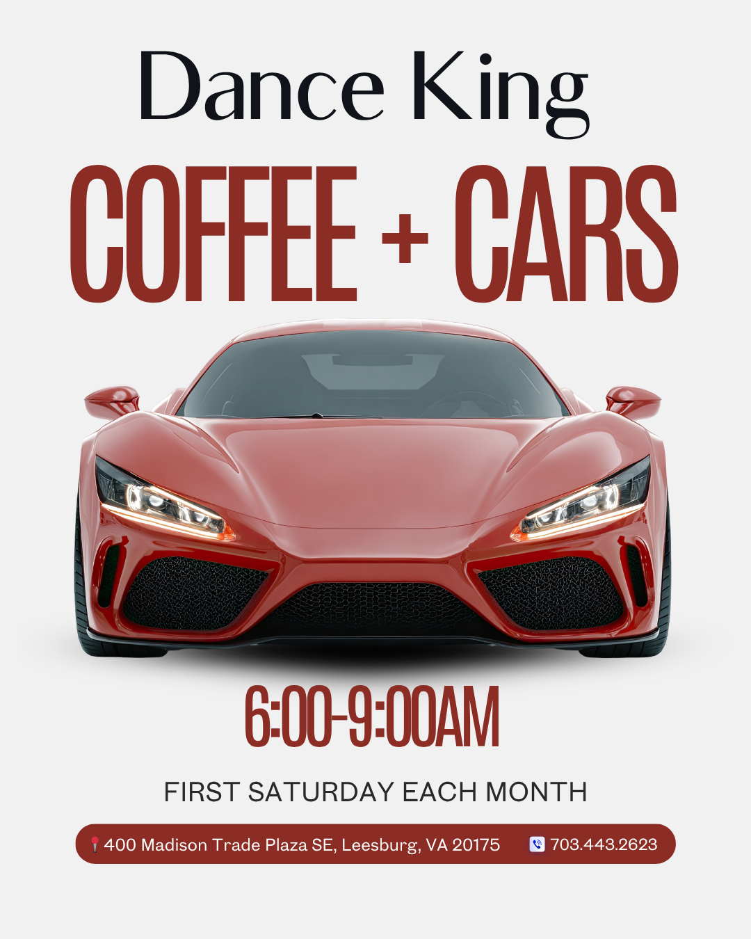Dance King Coffee + Cars