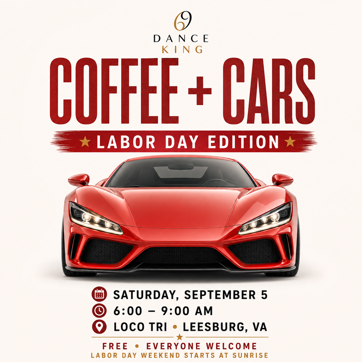 Dance King Coffee + Cars