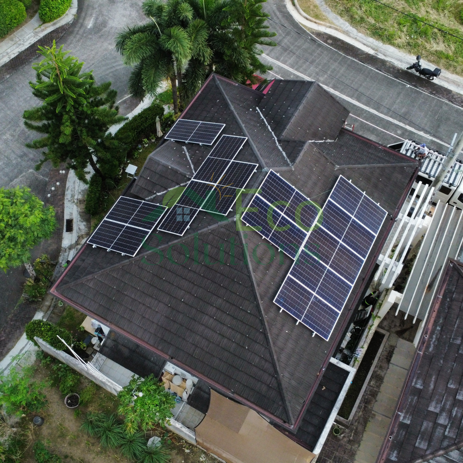 Limpin Residence 8.4kW Hybrid Solar Setup — EcoSolutions Philippines