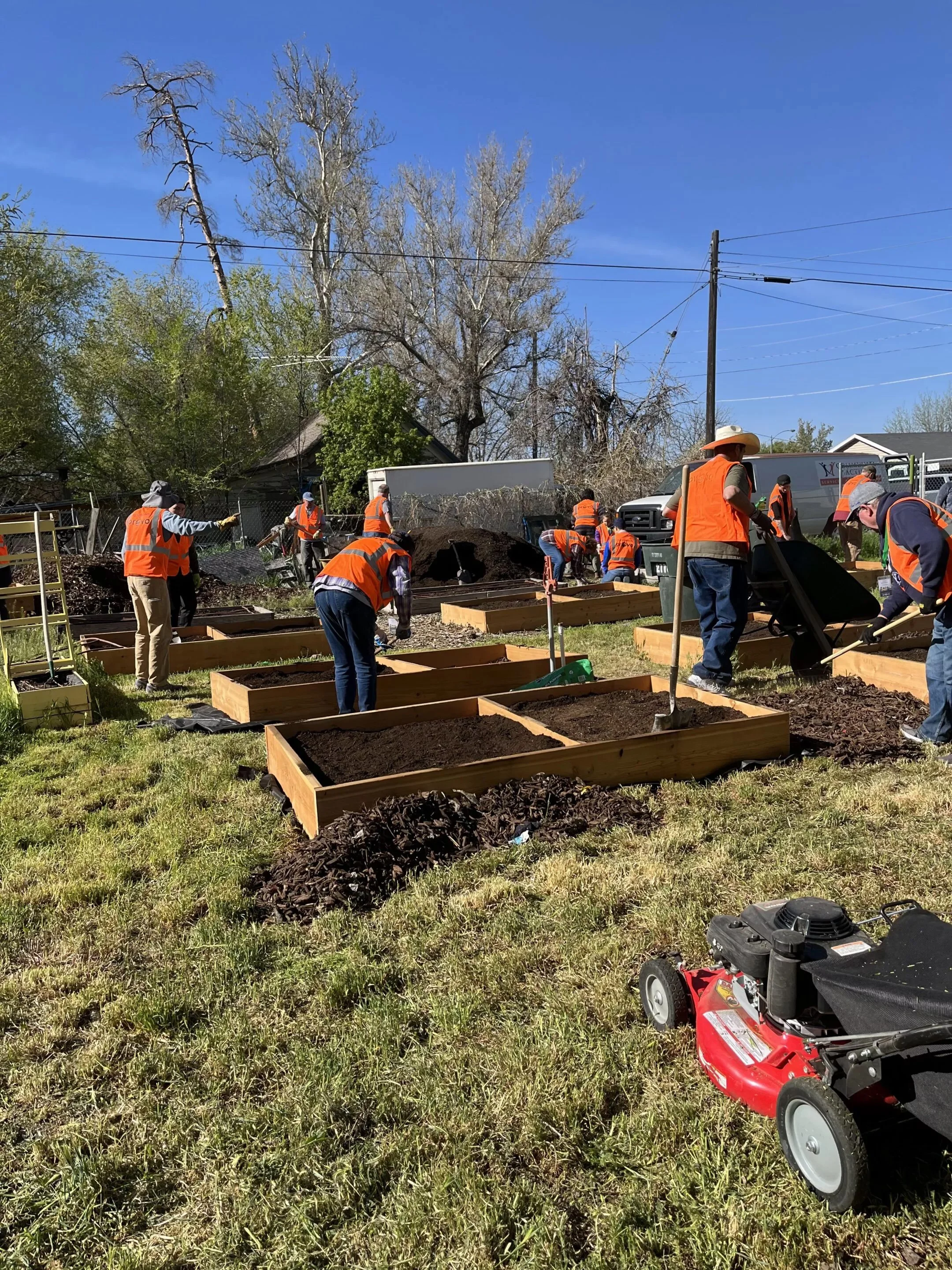 Garden Ride with Community Actions Services
