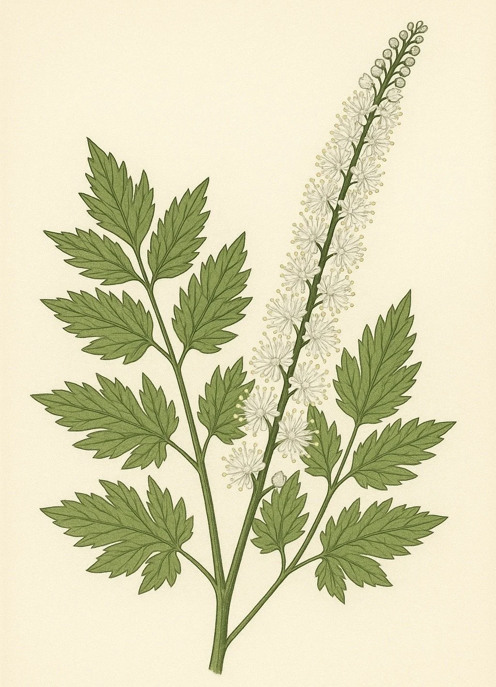Actaea racemosa (Black cohosh)