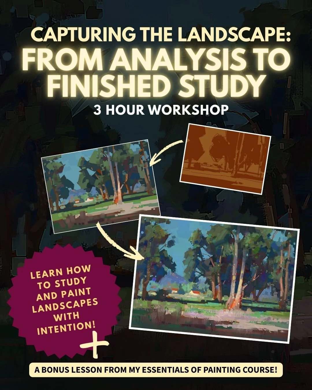 Capturing the Landscape: From Analysis to Finished Study