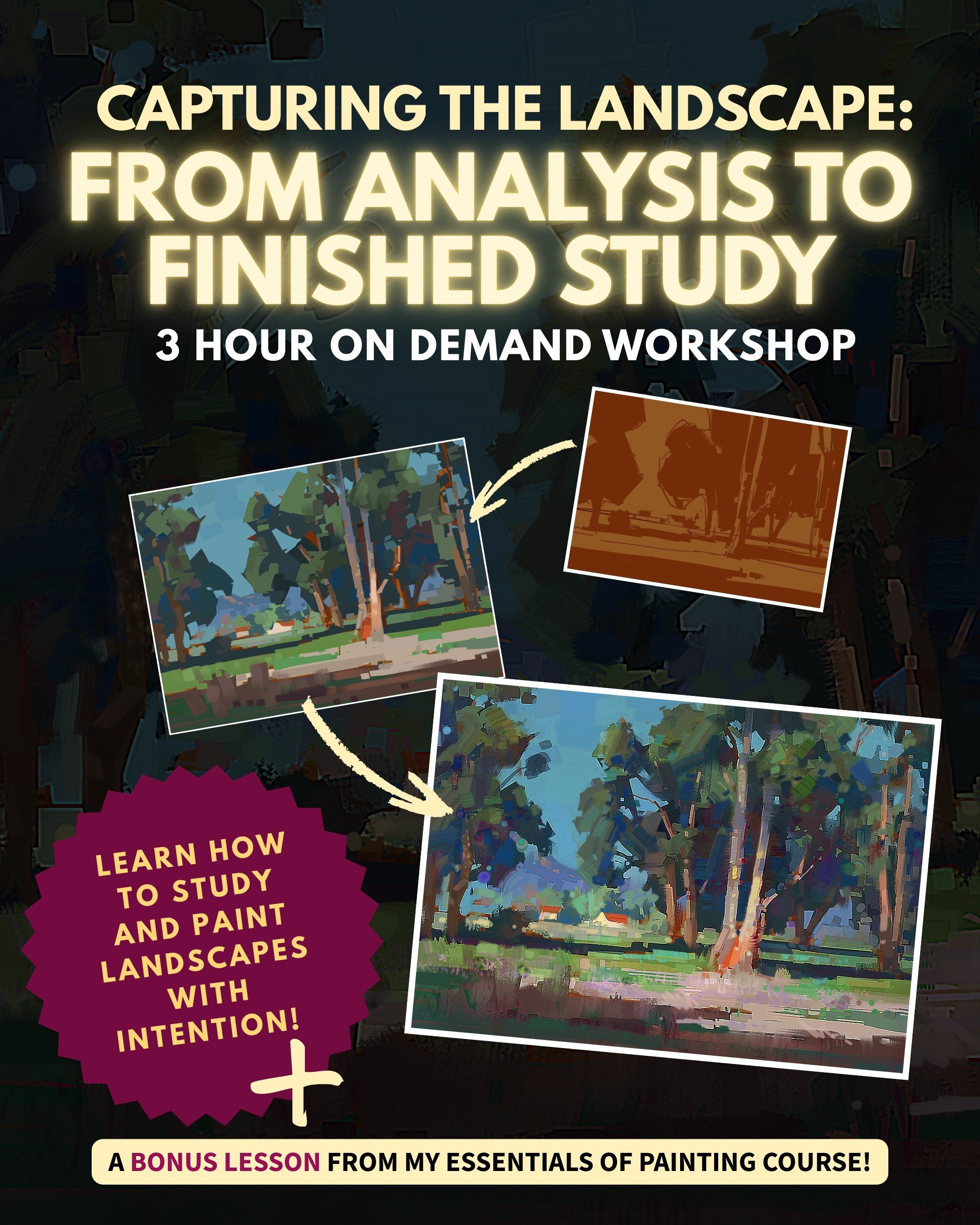 Capturing the Landscape: From Analysis to Finished Study