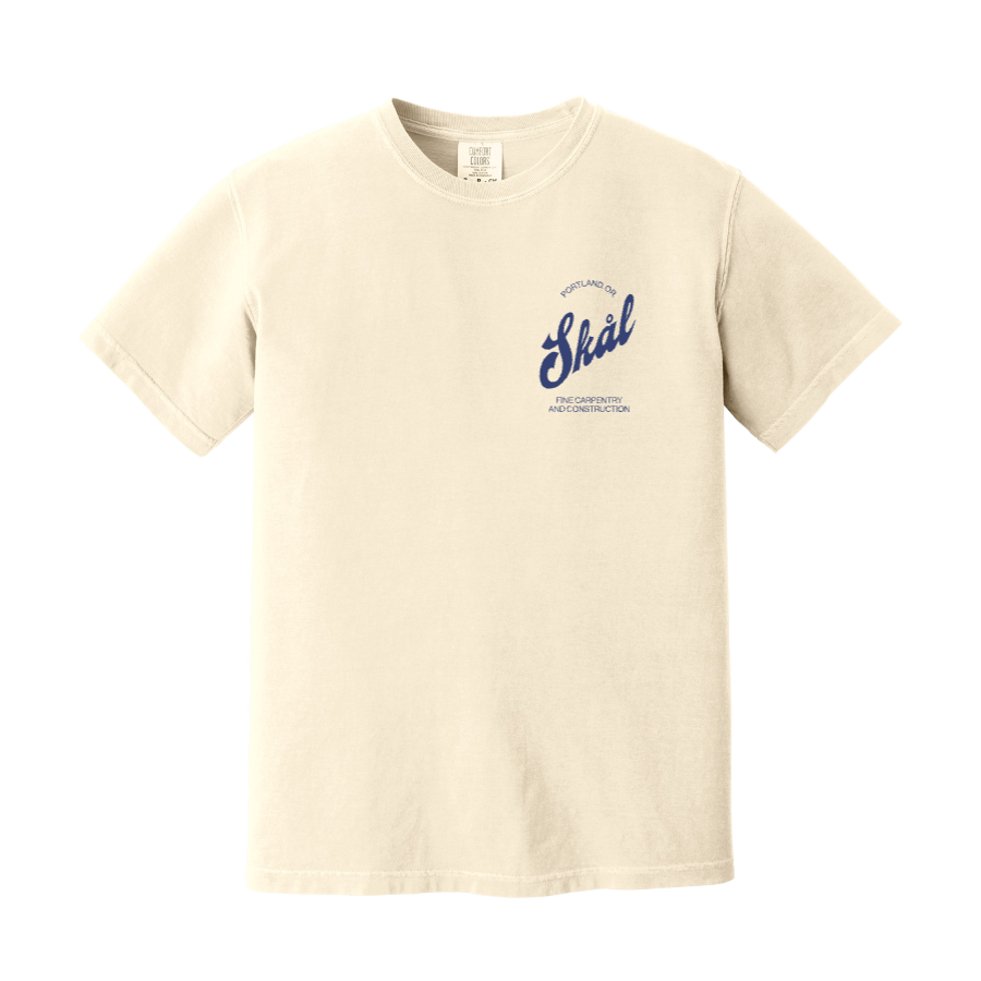 Skål Short Sleeve T-Shirt (Bone)