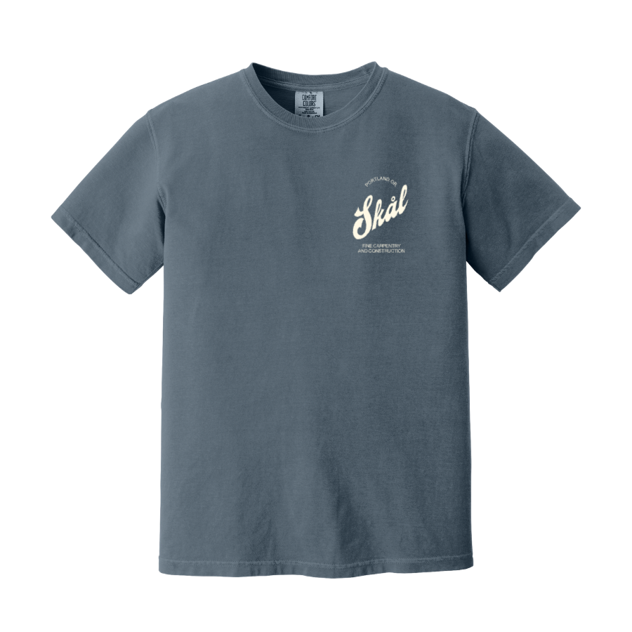 Skål Short Sleeve T-Shirt (Denim)