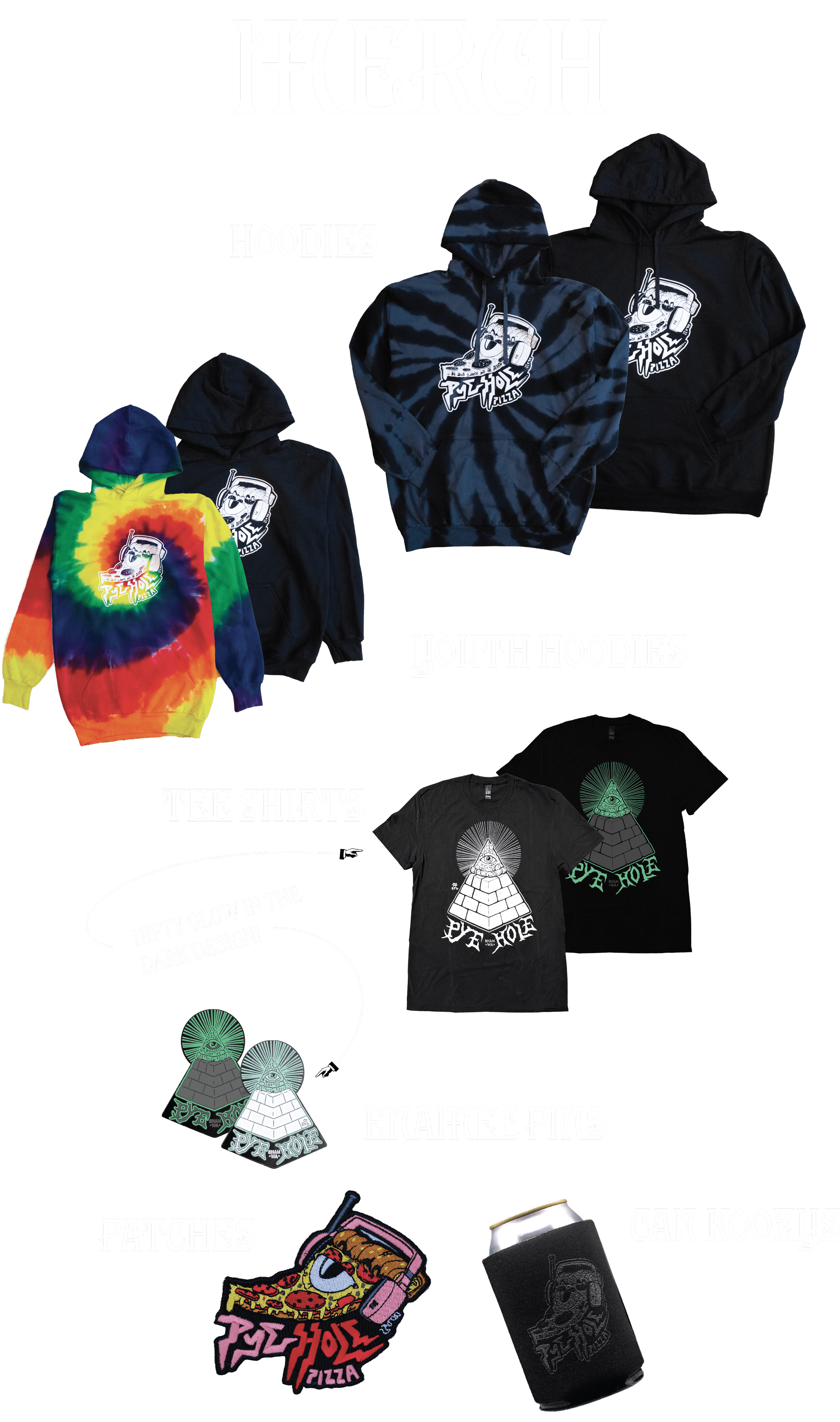 Pye Hole Merchandise
