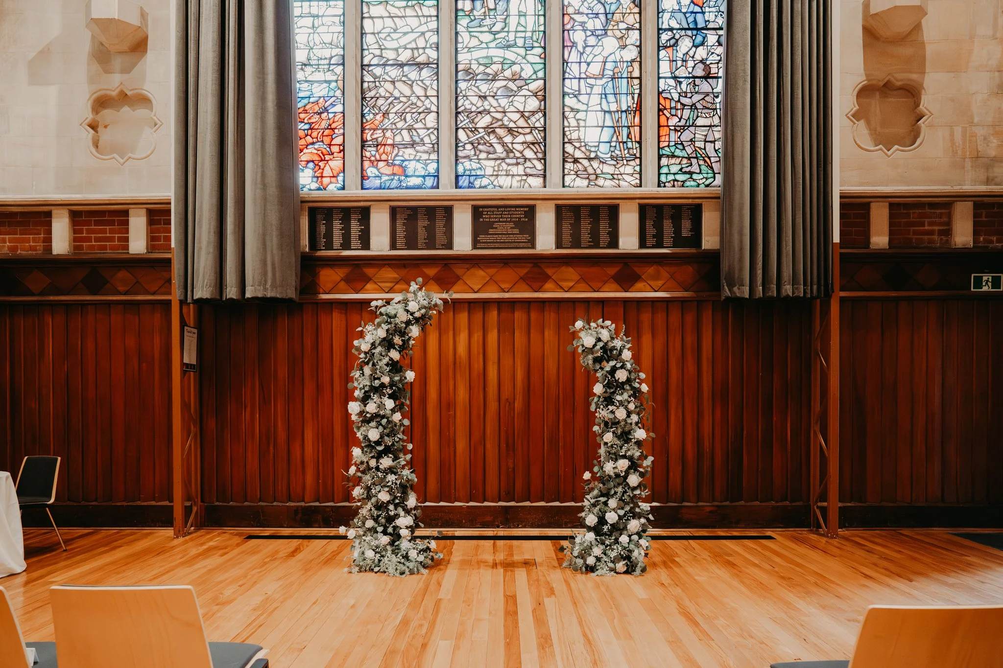 horn arches for event
