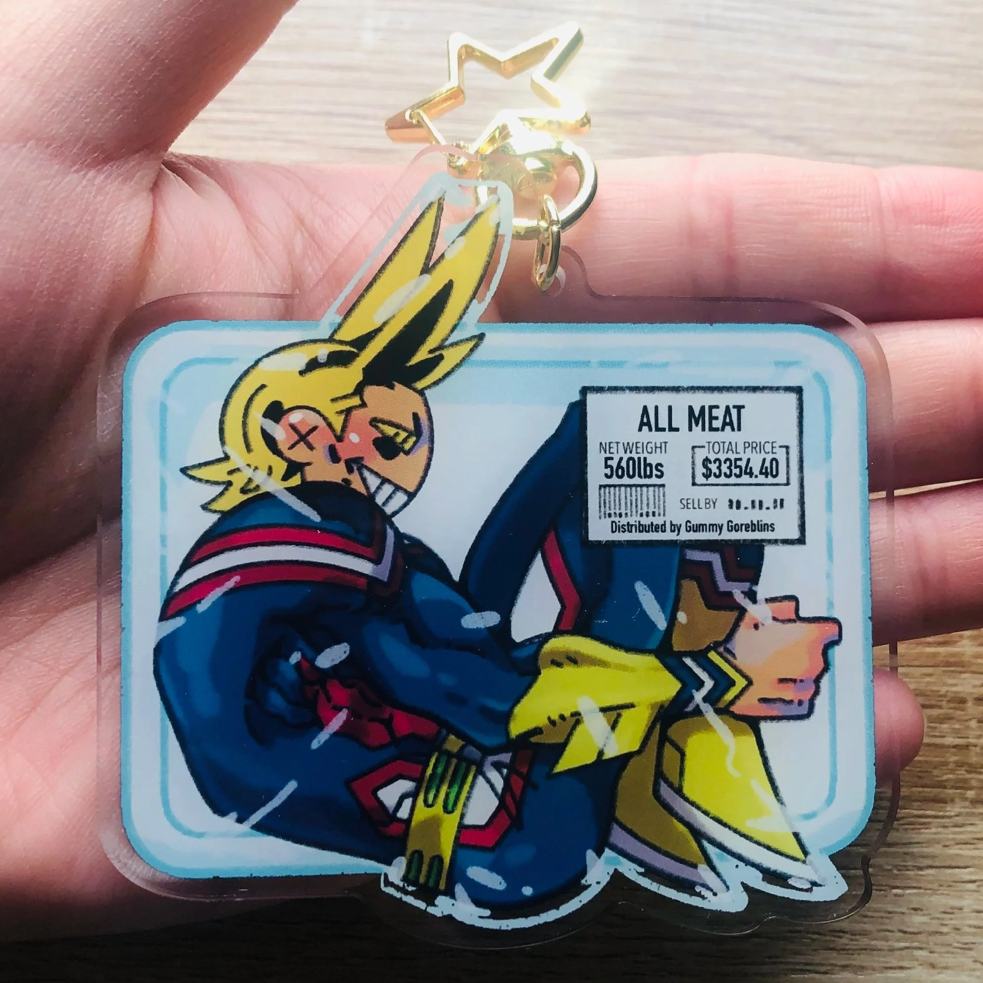All Meat Keychain